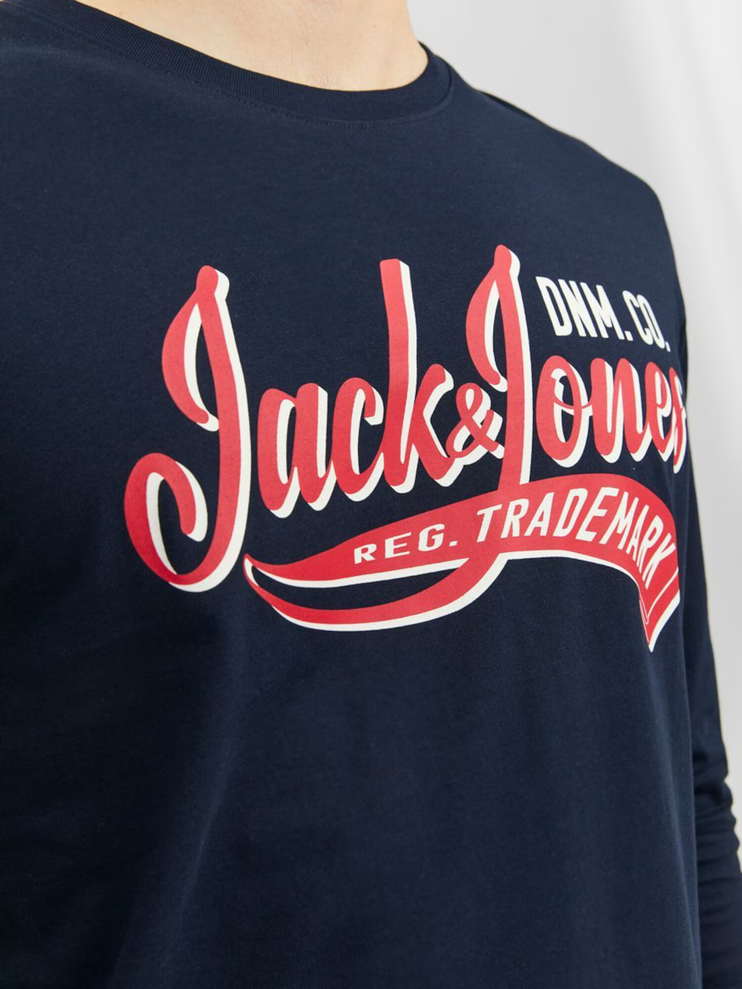 JACK & JONES Tricou albastru / roșu / alb - Pled.ro