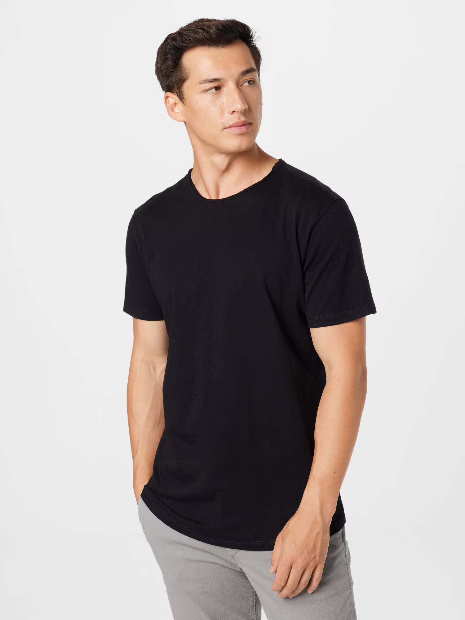 JACK & JONES Tricou 'Basher' negru - Pled.ro