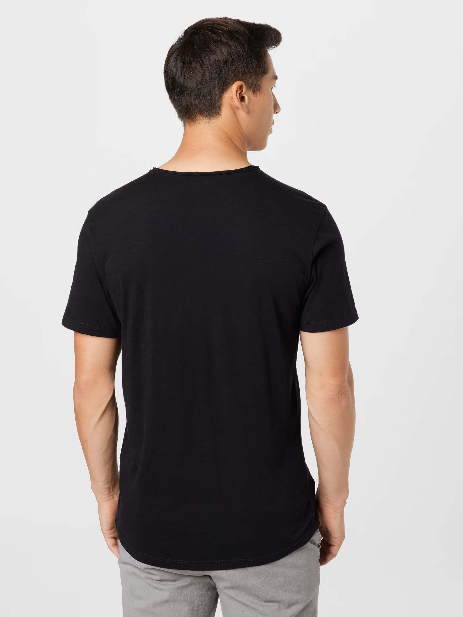 JACK & JONES Tricou 'Basher' negru - Pled.ro