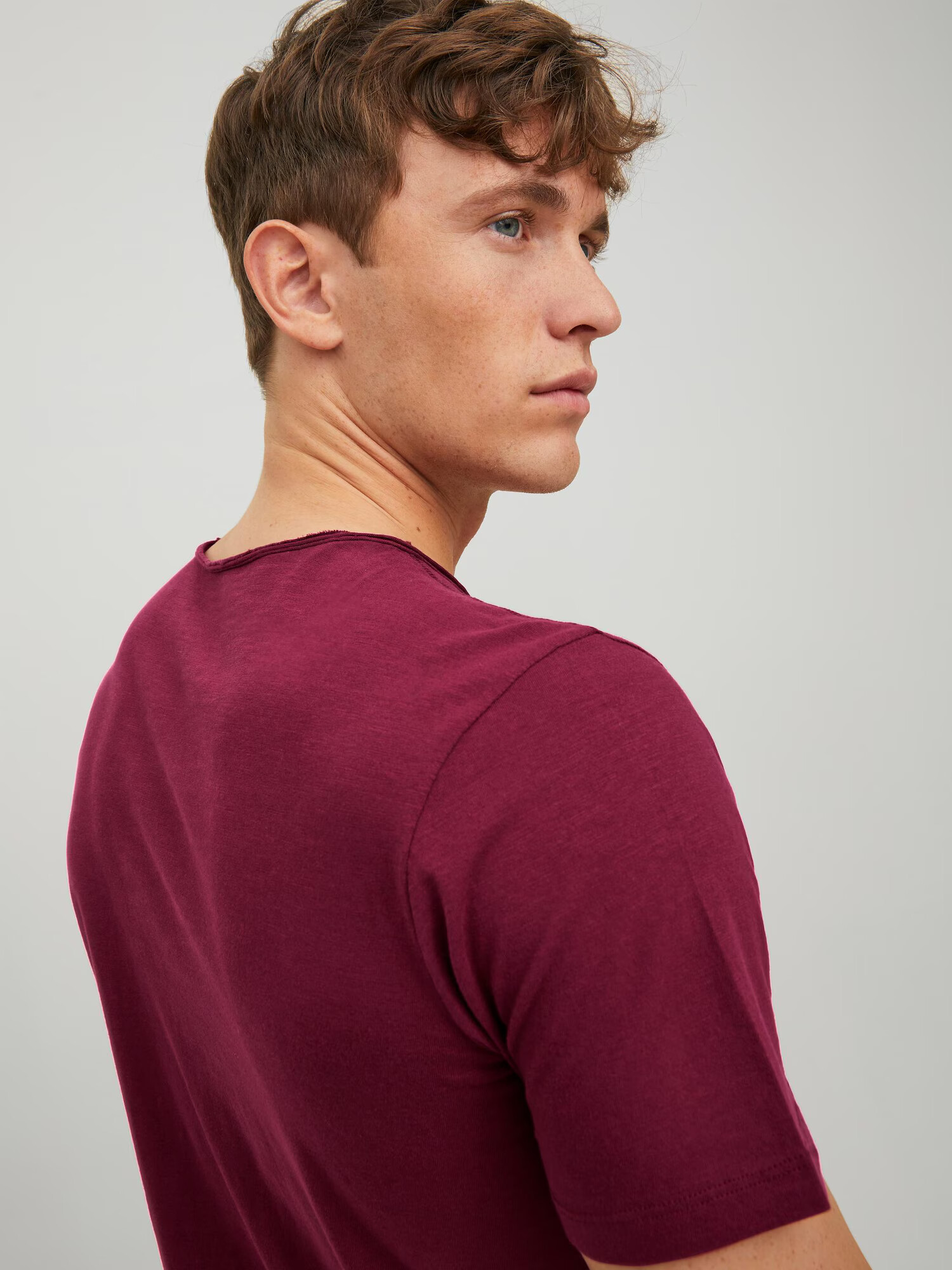 JACK & JONES Tricou 'BASHER' roșu-violet - Pled.ro