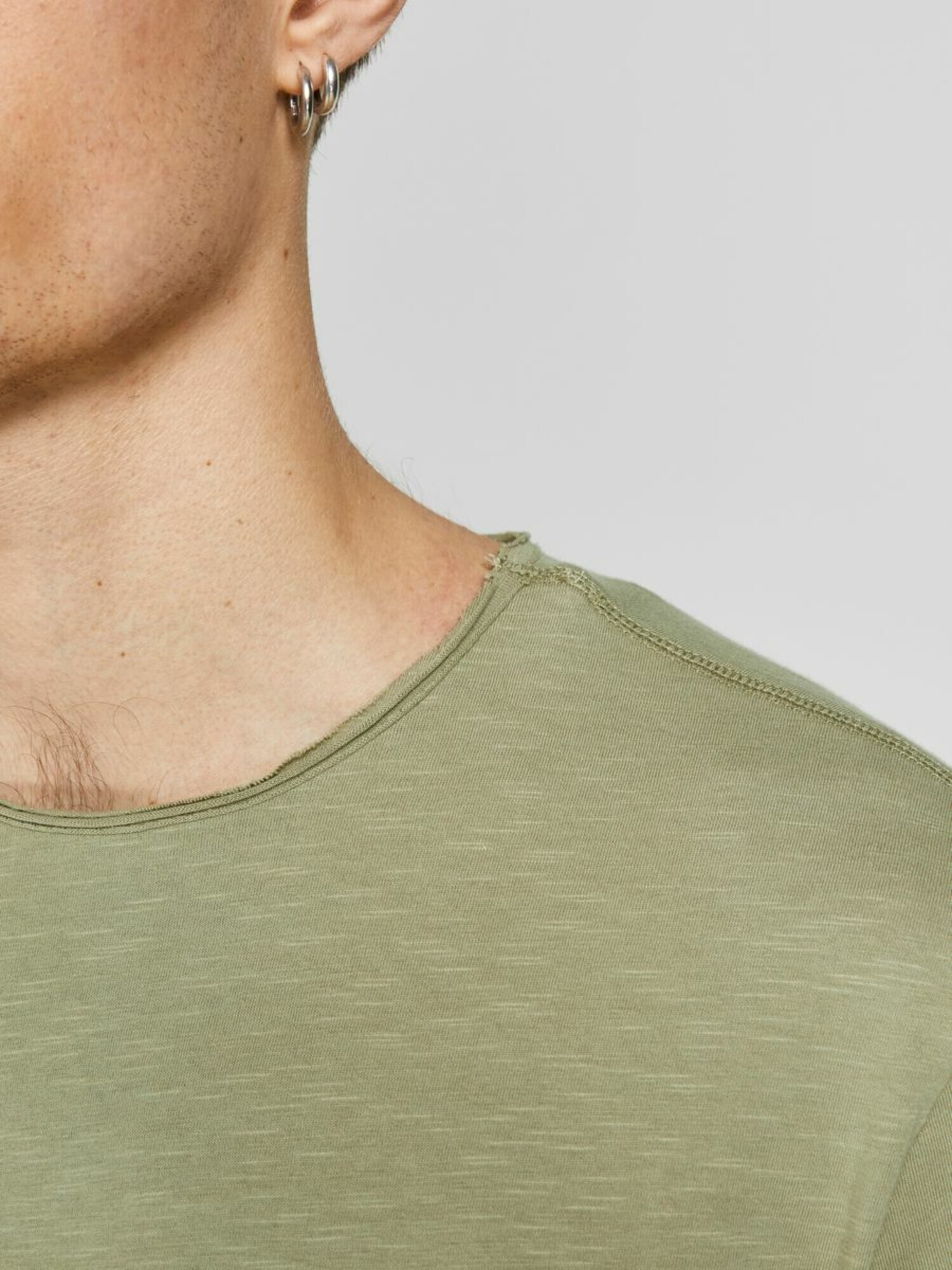 JACK & JONES Tricou 'Basher' verde pastel - Pled.ro