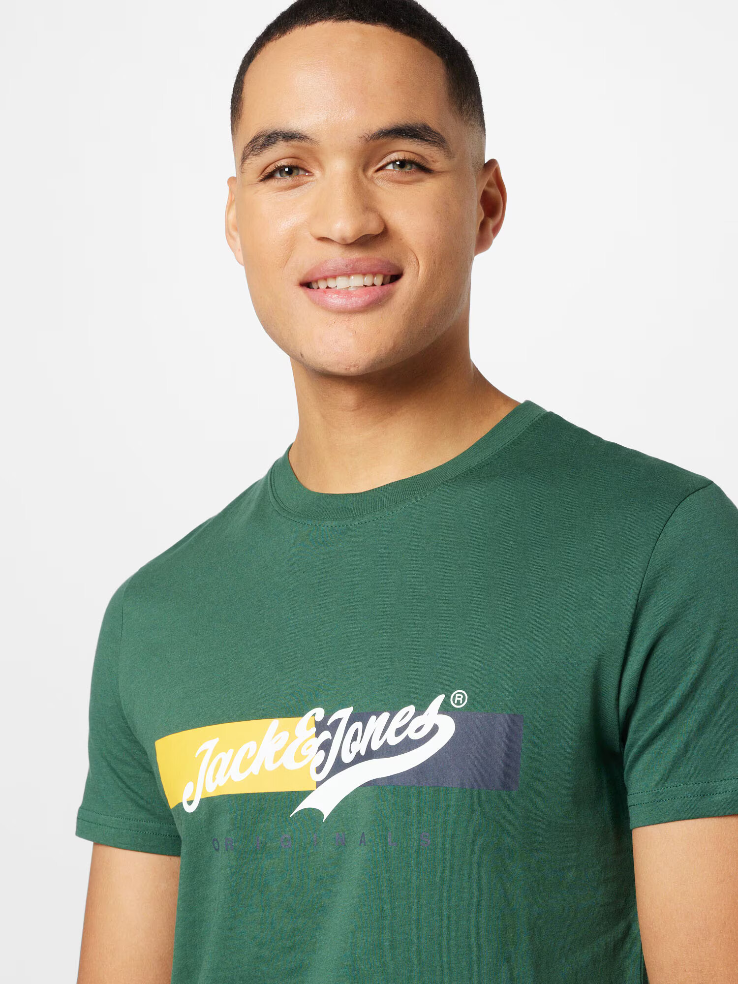 JACK & JONES Tricou 'BECKSS' verde smarald / mai multe culori - Pled.ro