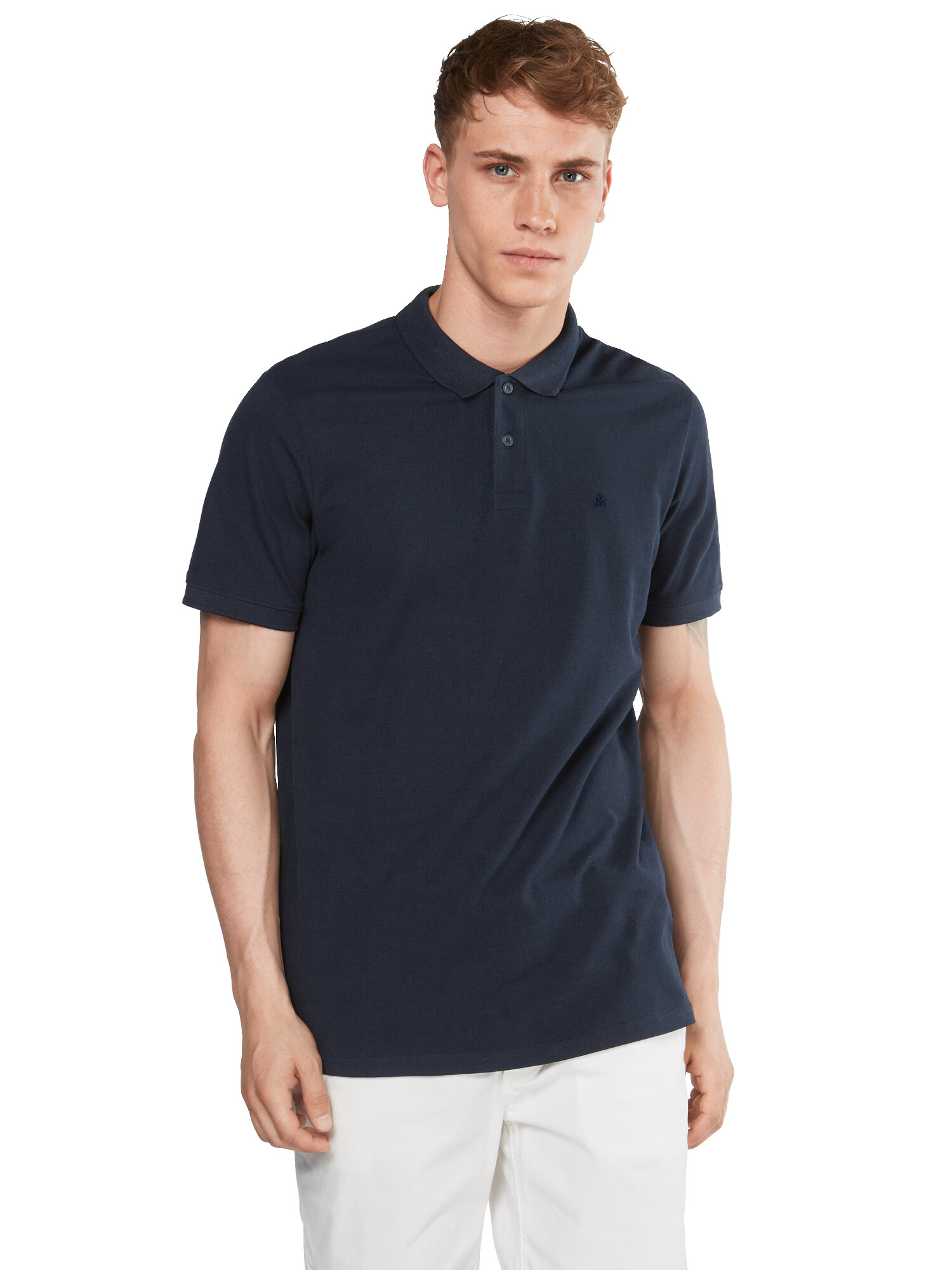 JACK & JONES Tricou albastru noapte - Pled.ro