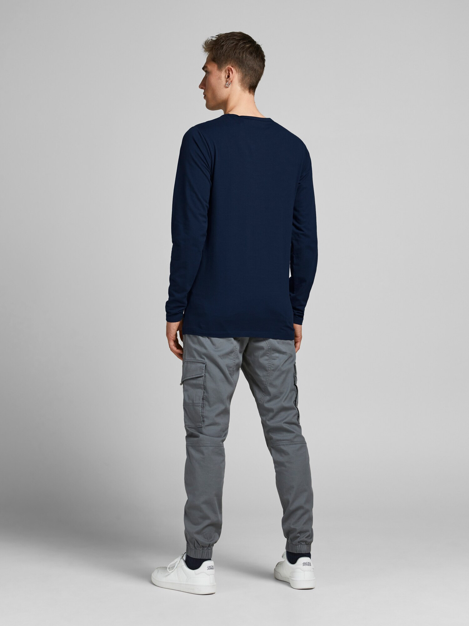 JACK & JONES Tricou bleumarin - Pled.ro