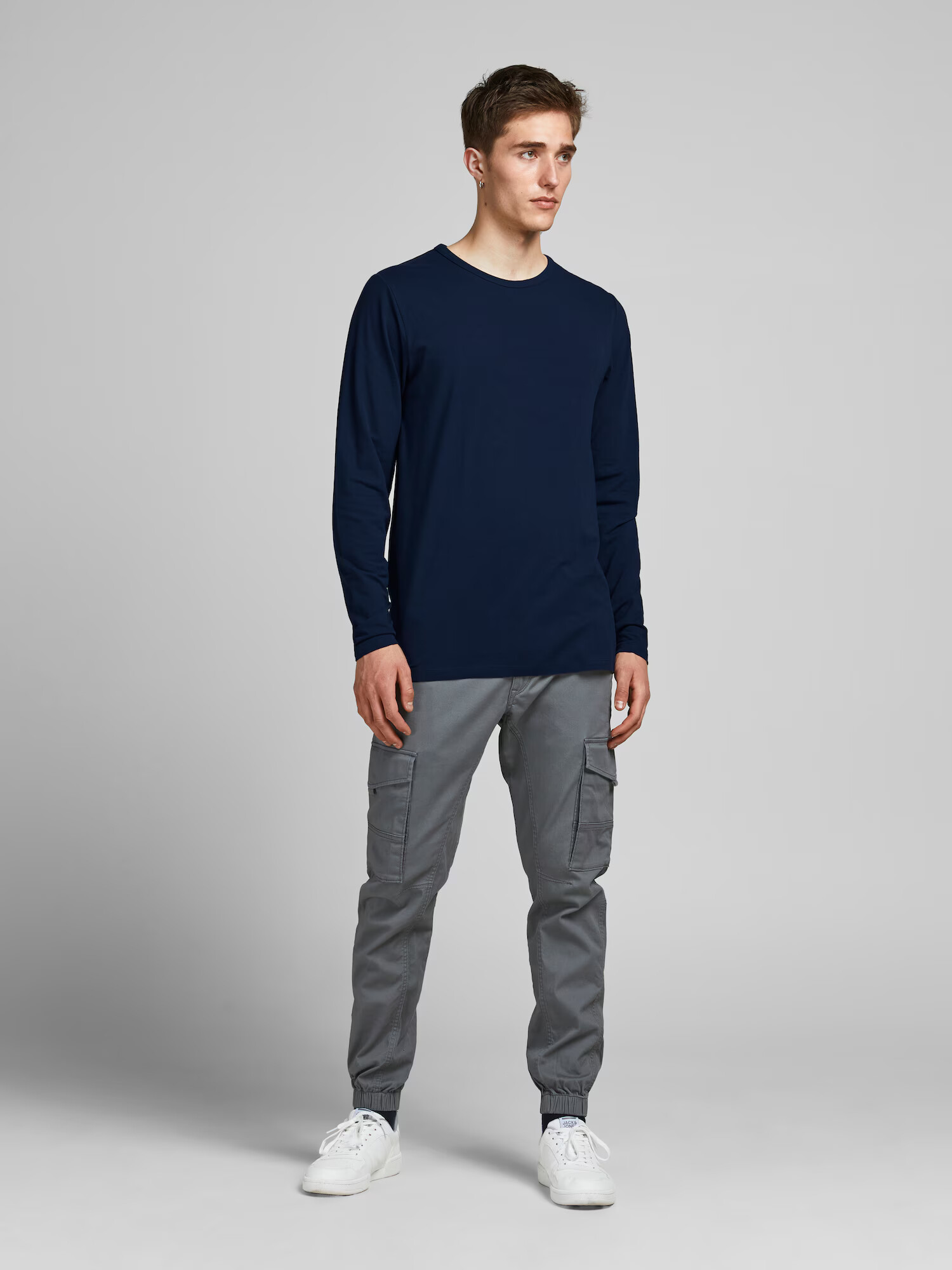 JACK & JONES Tricou bleumarin - Pled.ro