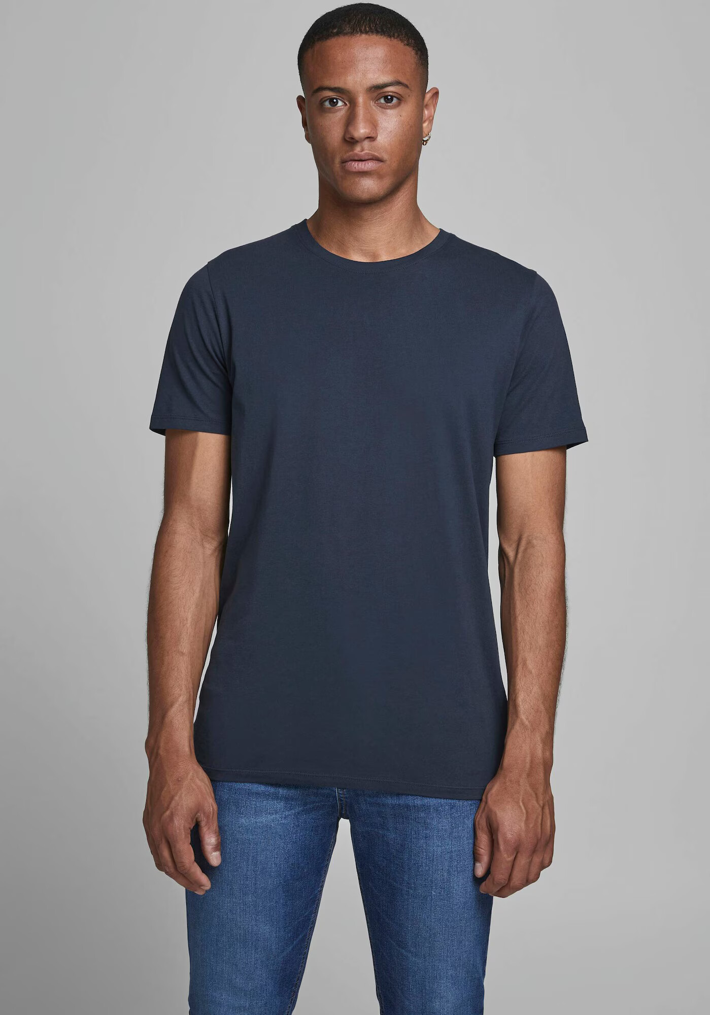 JACK & JONES Tricou albastru marin - Pled.ro