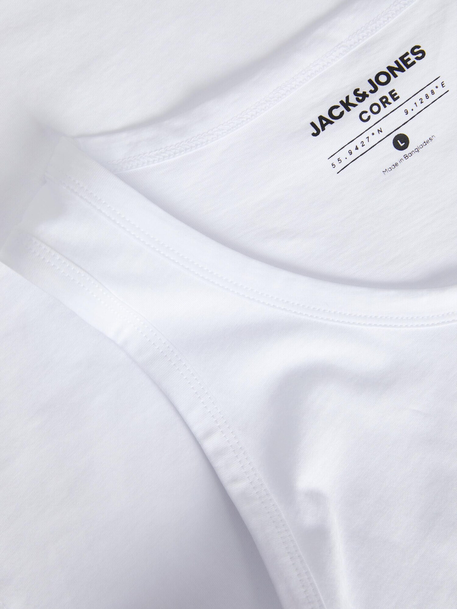 JACK & JONES Tricou bleumarin / alb - Pled.ro