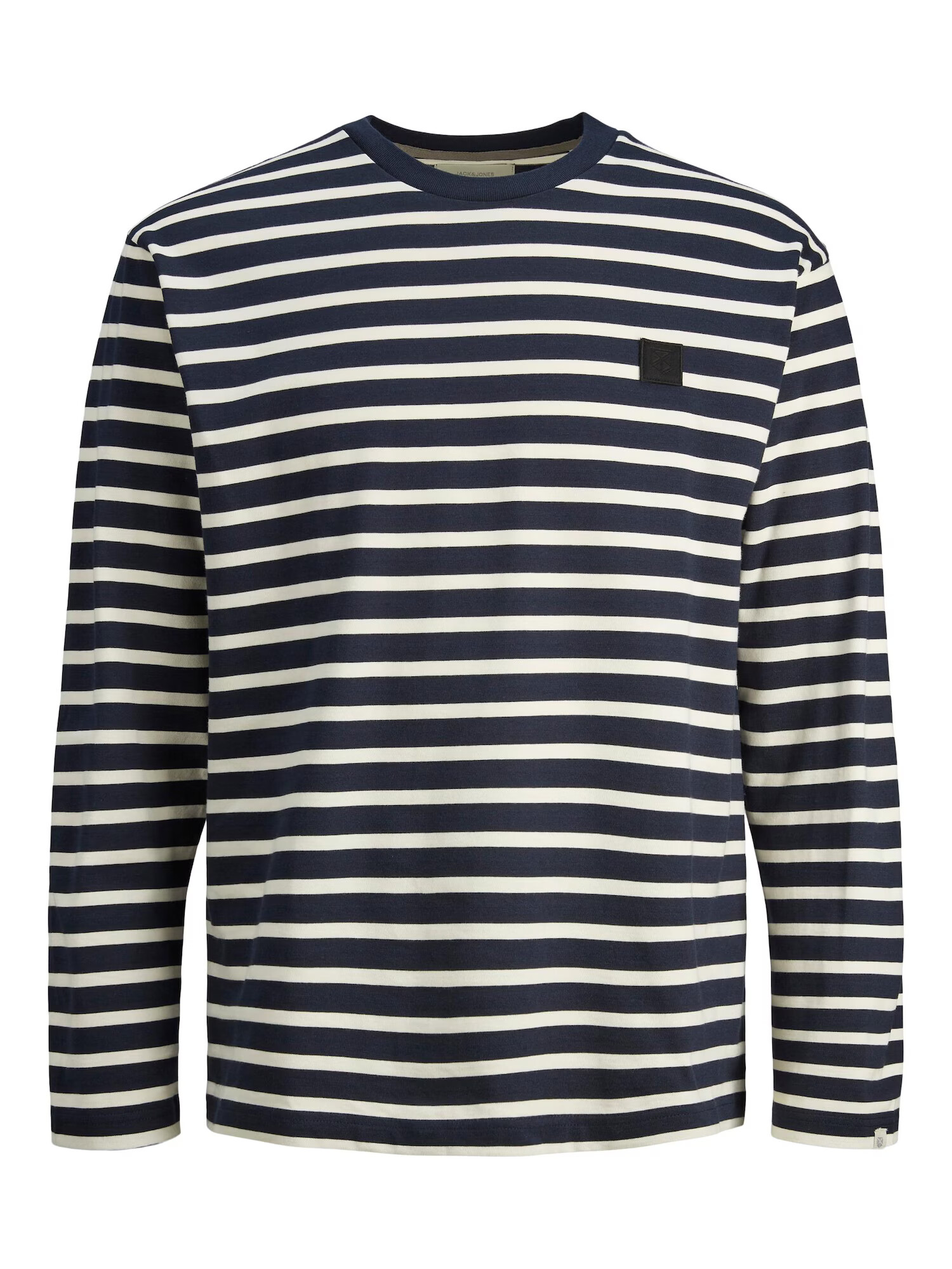 JACK & JONES Tricou bleumarin / negru / alb - Pled.ro