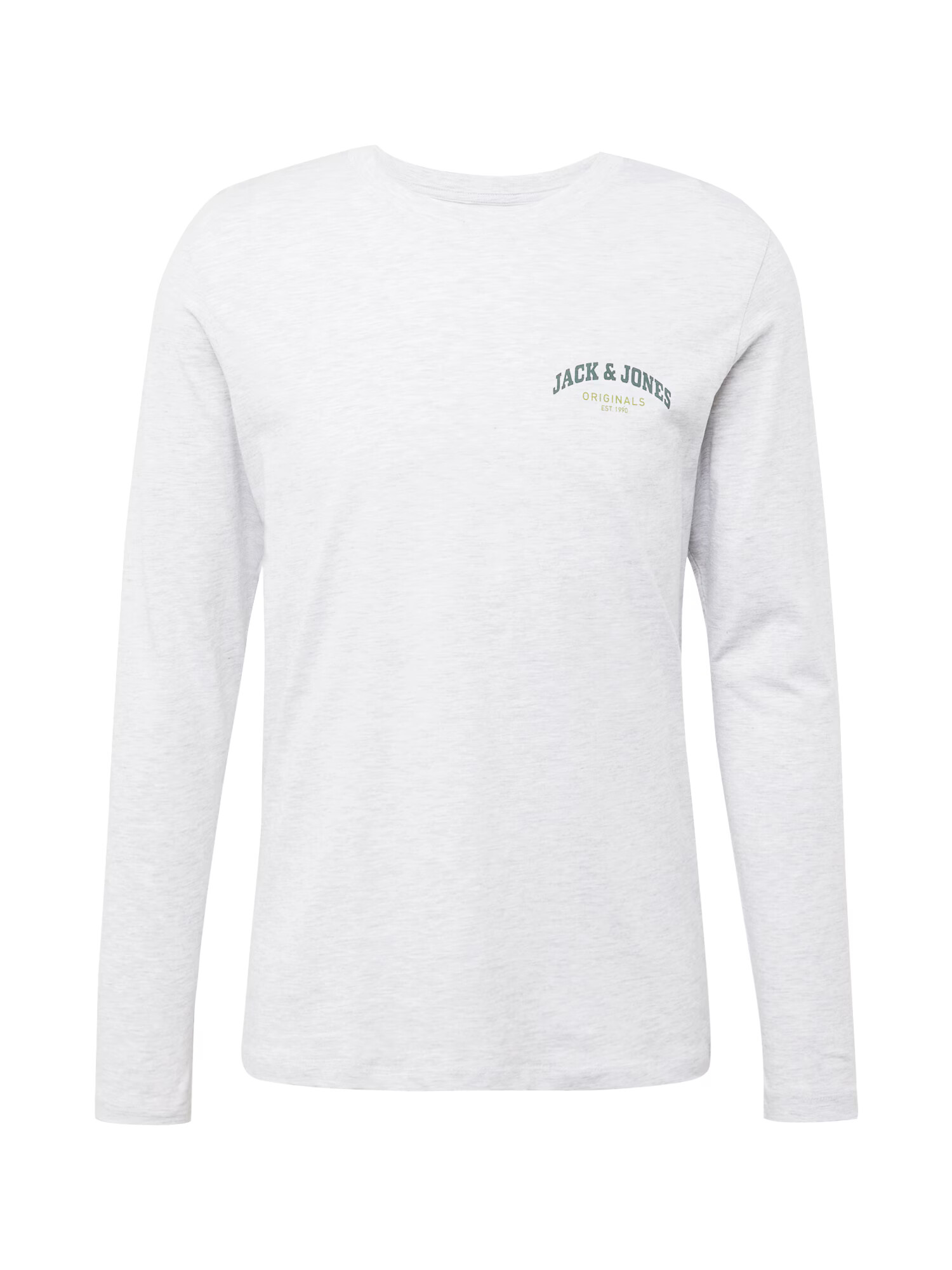 JACK & JONES Tricou 'BRAD' verde / verde pastel / alb amestacat - Pled.ro