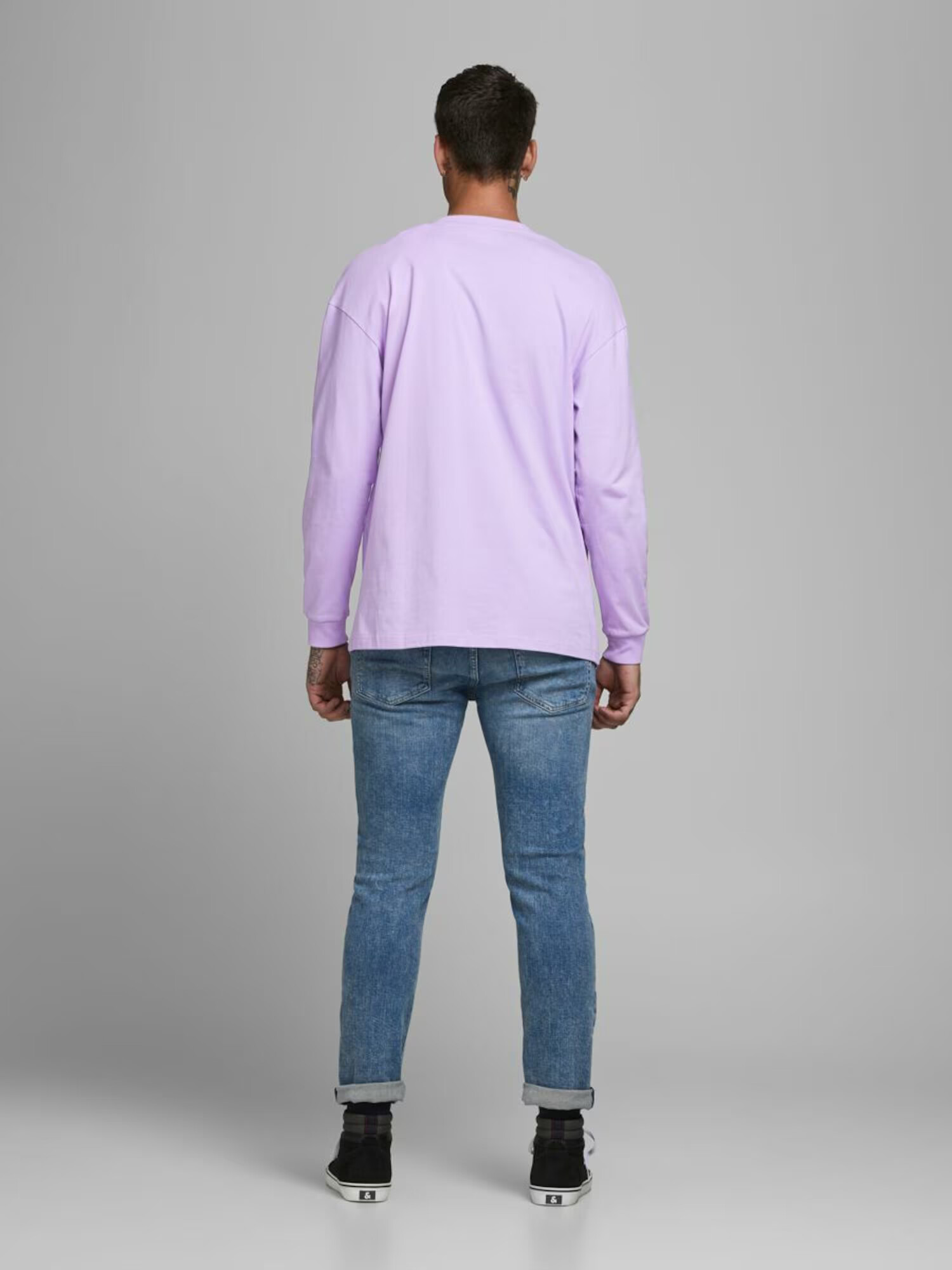 JACK & JONES Tricou 'BRINK' mov pastel - Pled.ro