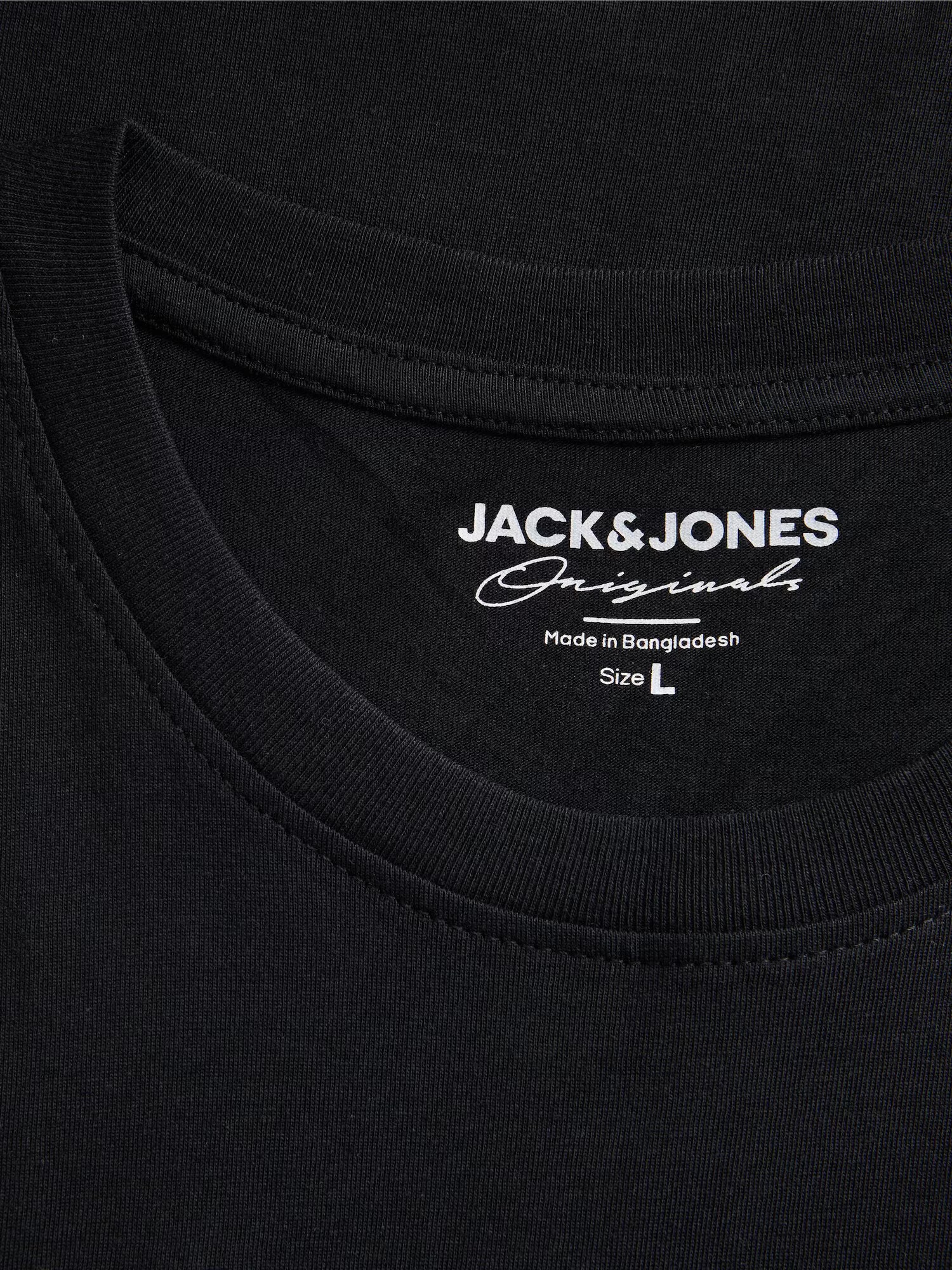 JACK & JONES Tricou 'BRINK' negru - Pled.ro