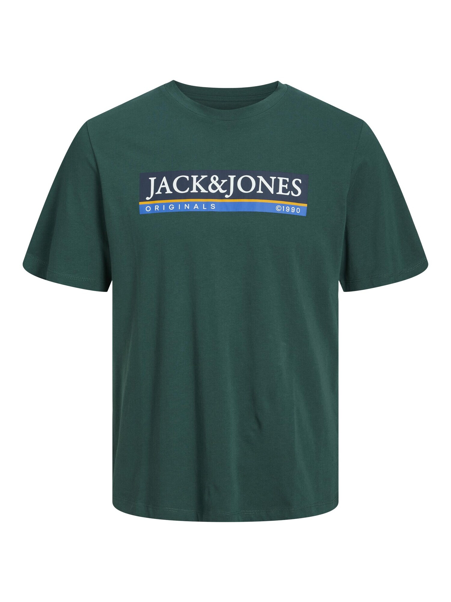 JACK & JONES Tricou 'CODYY' bleumarin / galben auriu / oliv / alb - Pled.ro