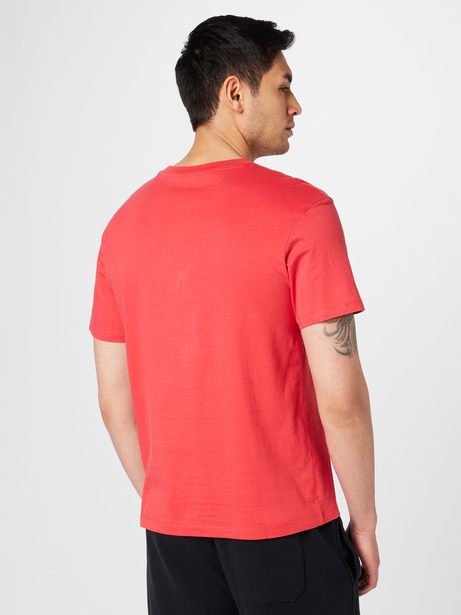 JACK & JONES Tricou 'COPENHAGEN' roșu pepene / alb - Pled.ro