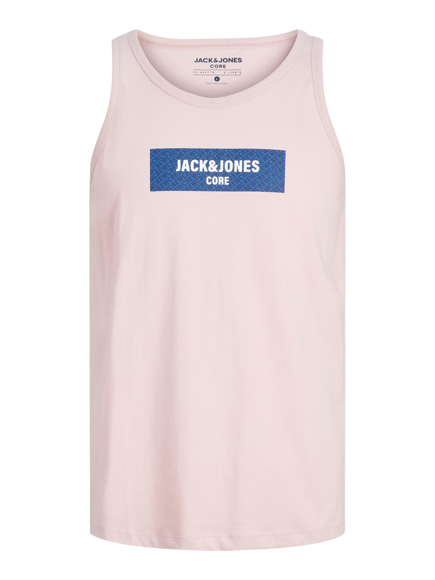 JACK & JONES Tricou 'ENERGY' albastru / mauve / alb - Pled.ro