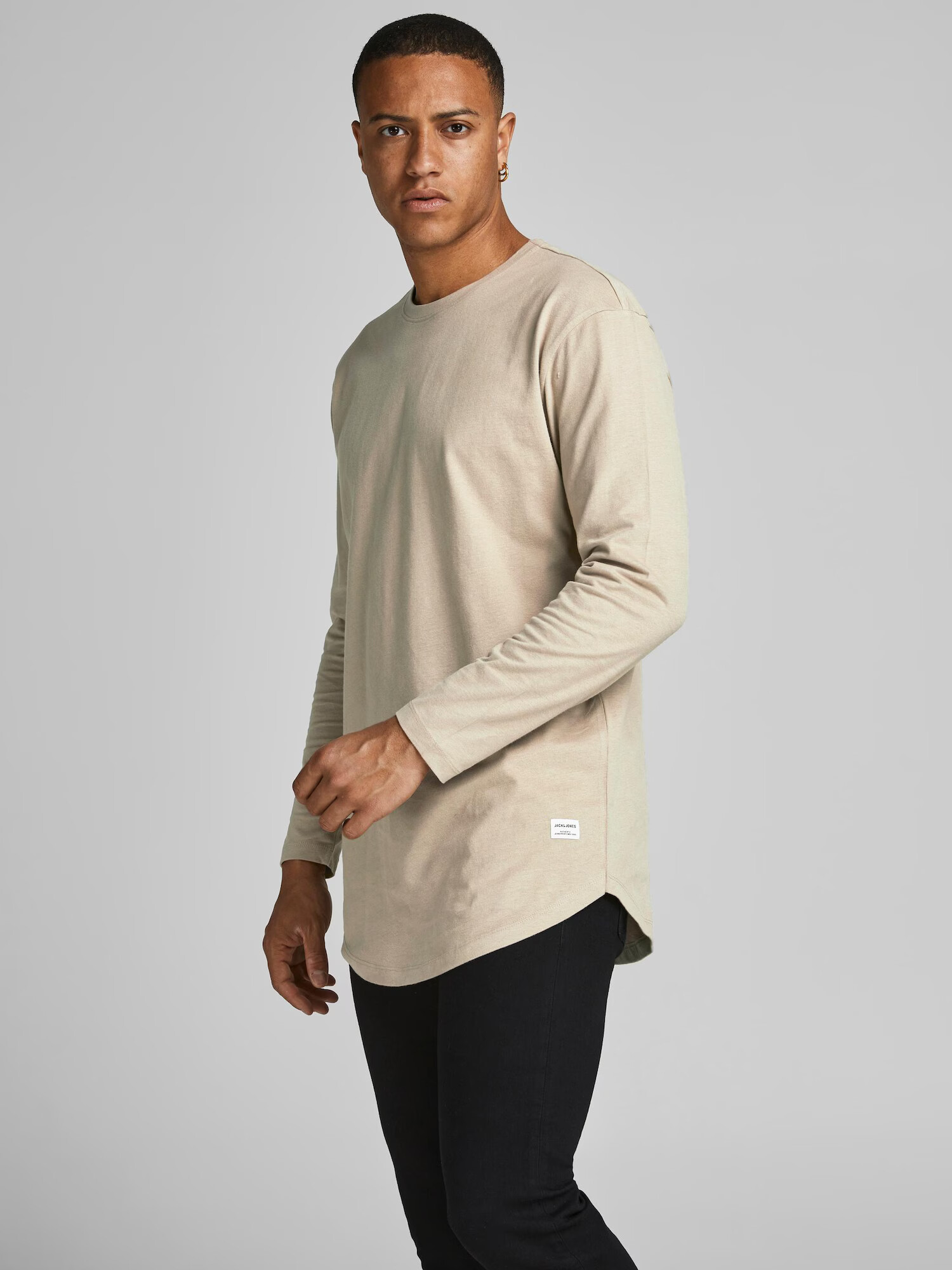 JACK & JONES Tricou 'Enoa' bej deschis - Pled.ro