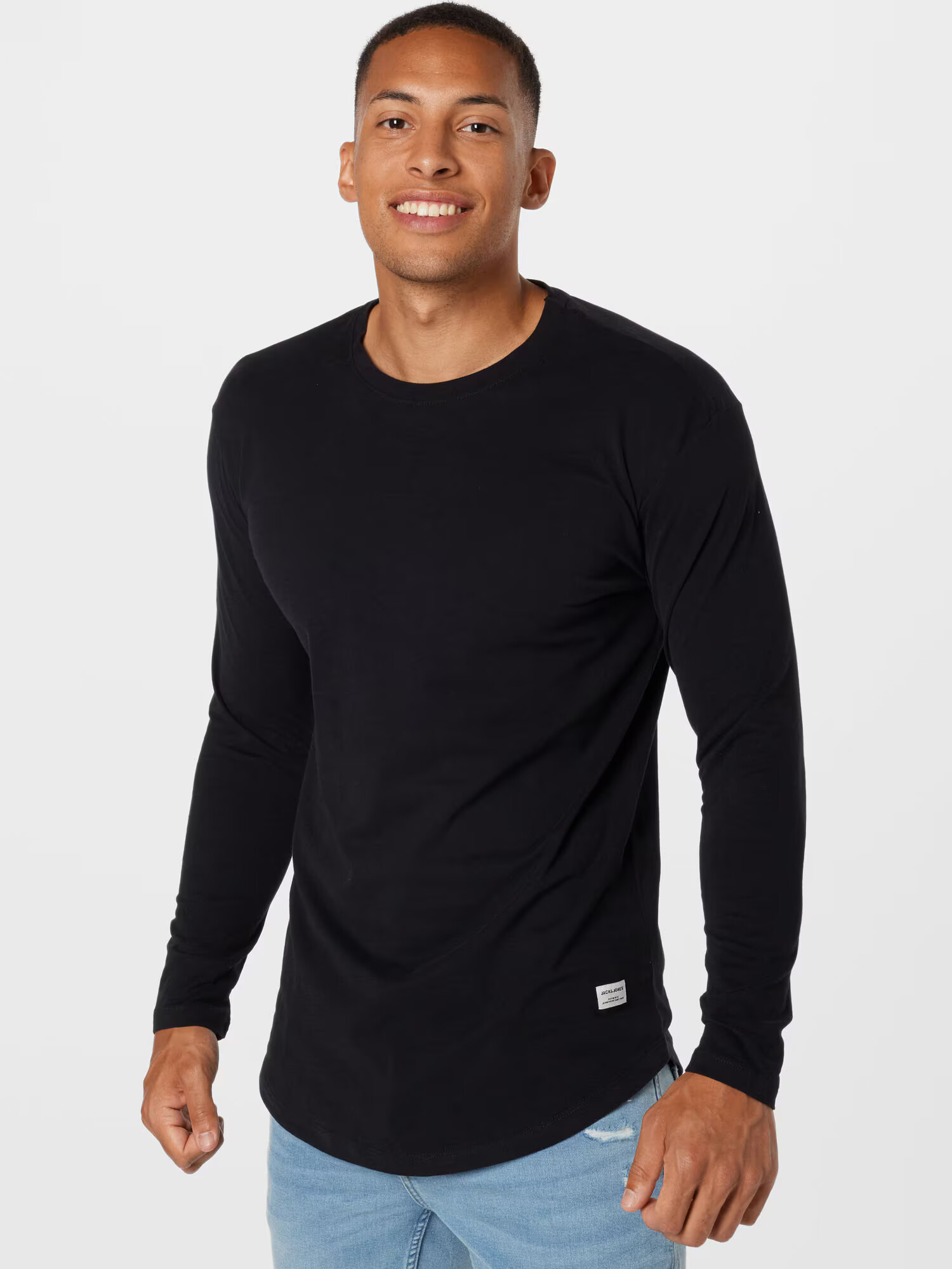 JACK & JONES Tricou 'Enoa' negru - Pled.ro