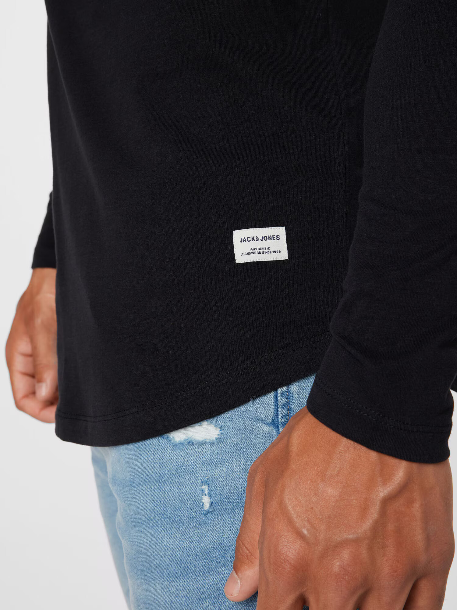 JACK & JONES Tricou 'Enoa' negru - Pled.ro