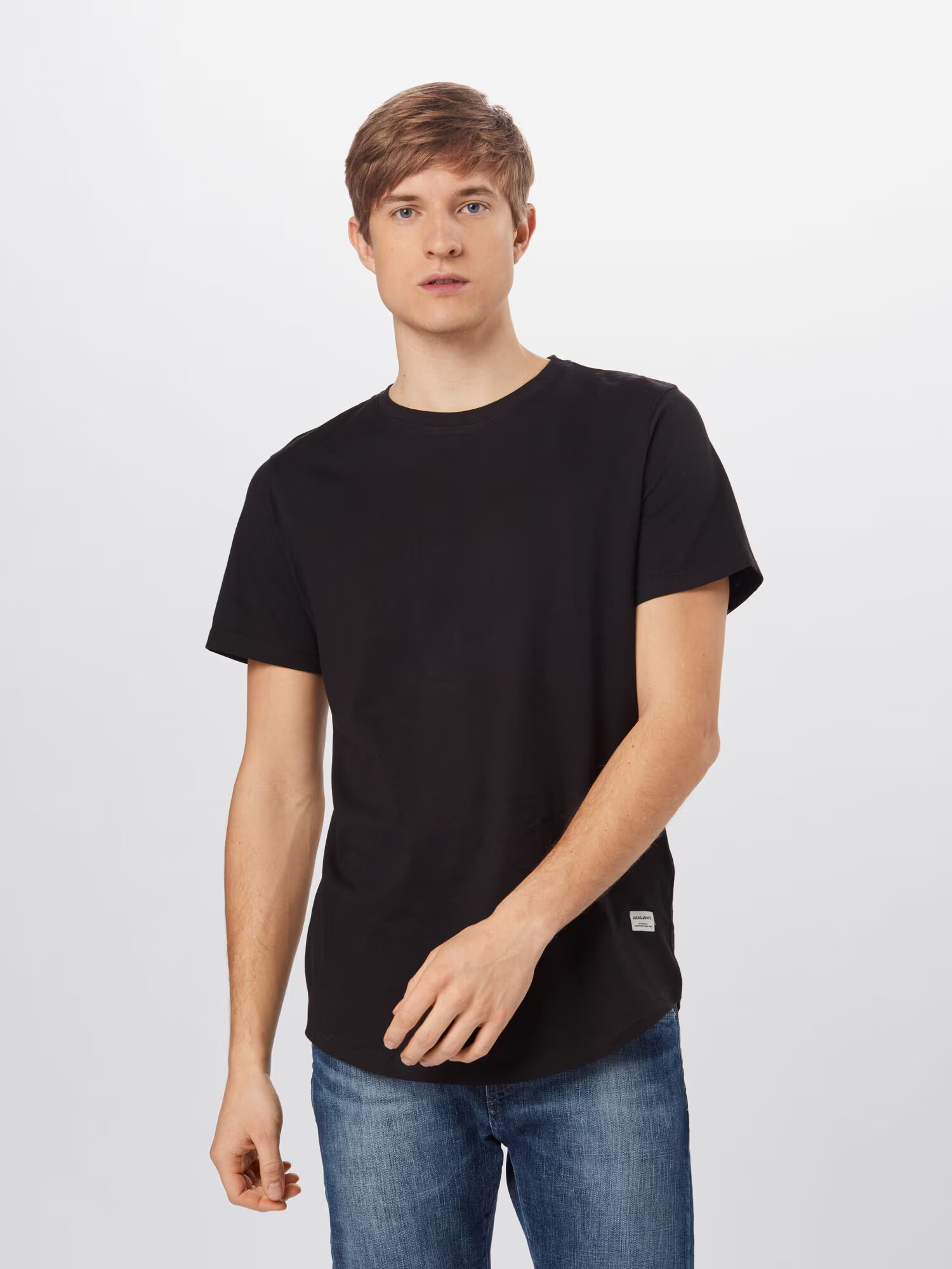 JACK & JONES Tricou 'ENOA' negru - Pled.ro