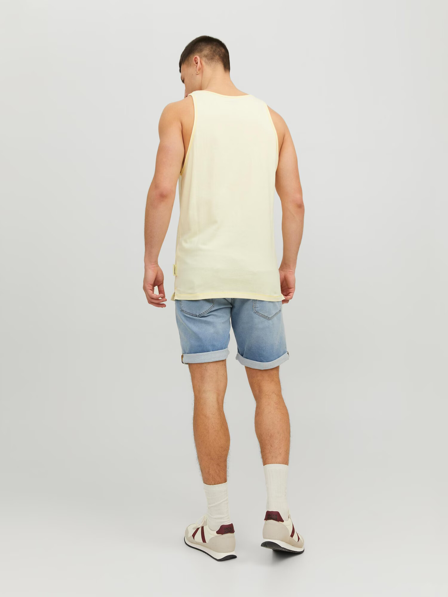 JACK & JONES Tricou galben pastel / galben deschis - Pled.ro