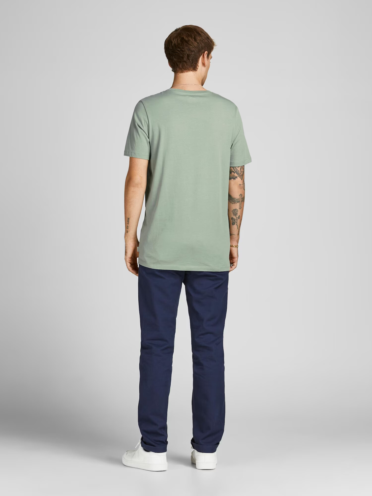 JACK & JONES Tricou gri - Pled.ro