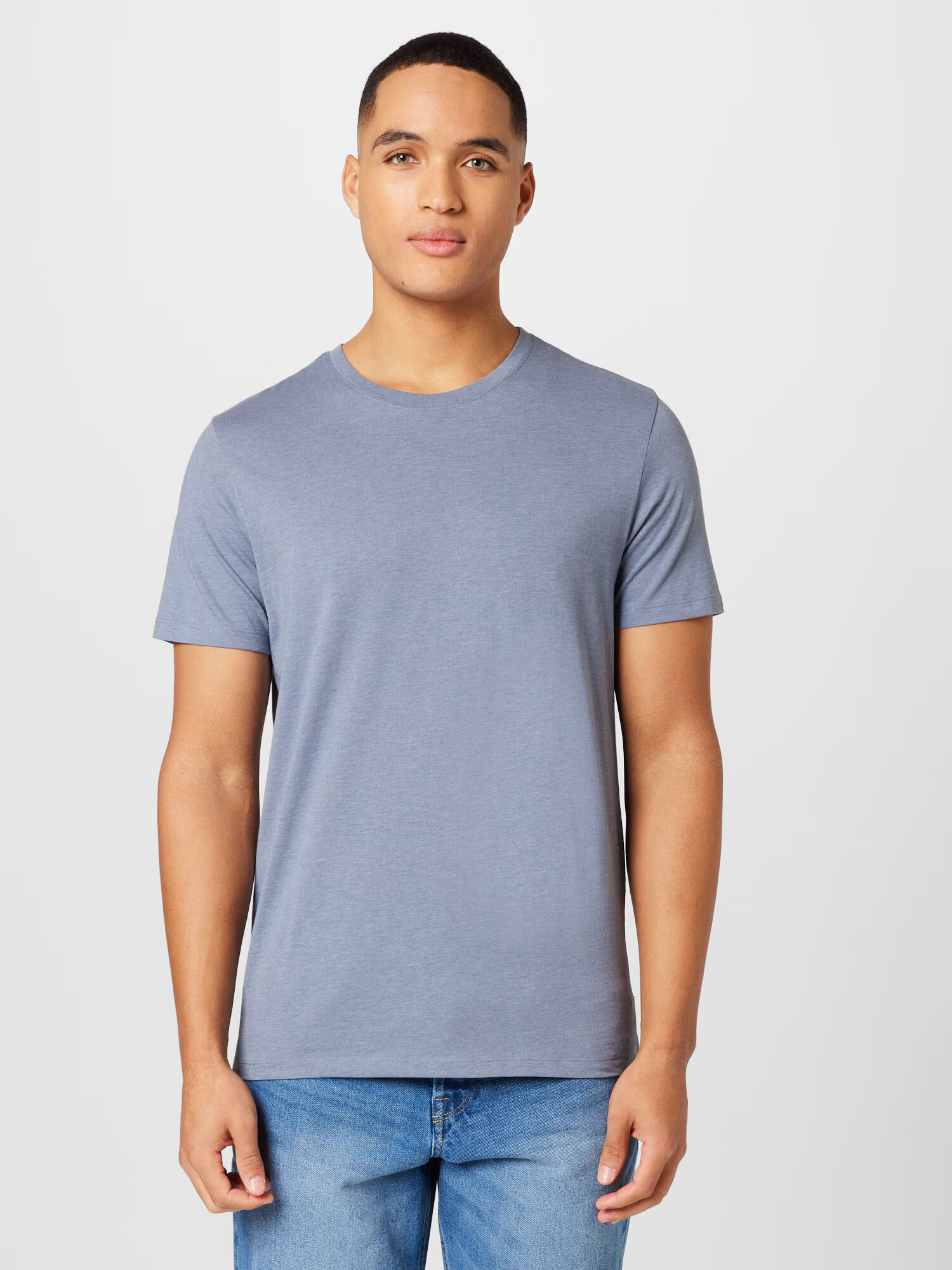 JACK & JONES Tricou gri argintiu - Pled.ro