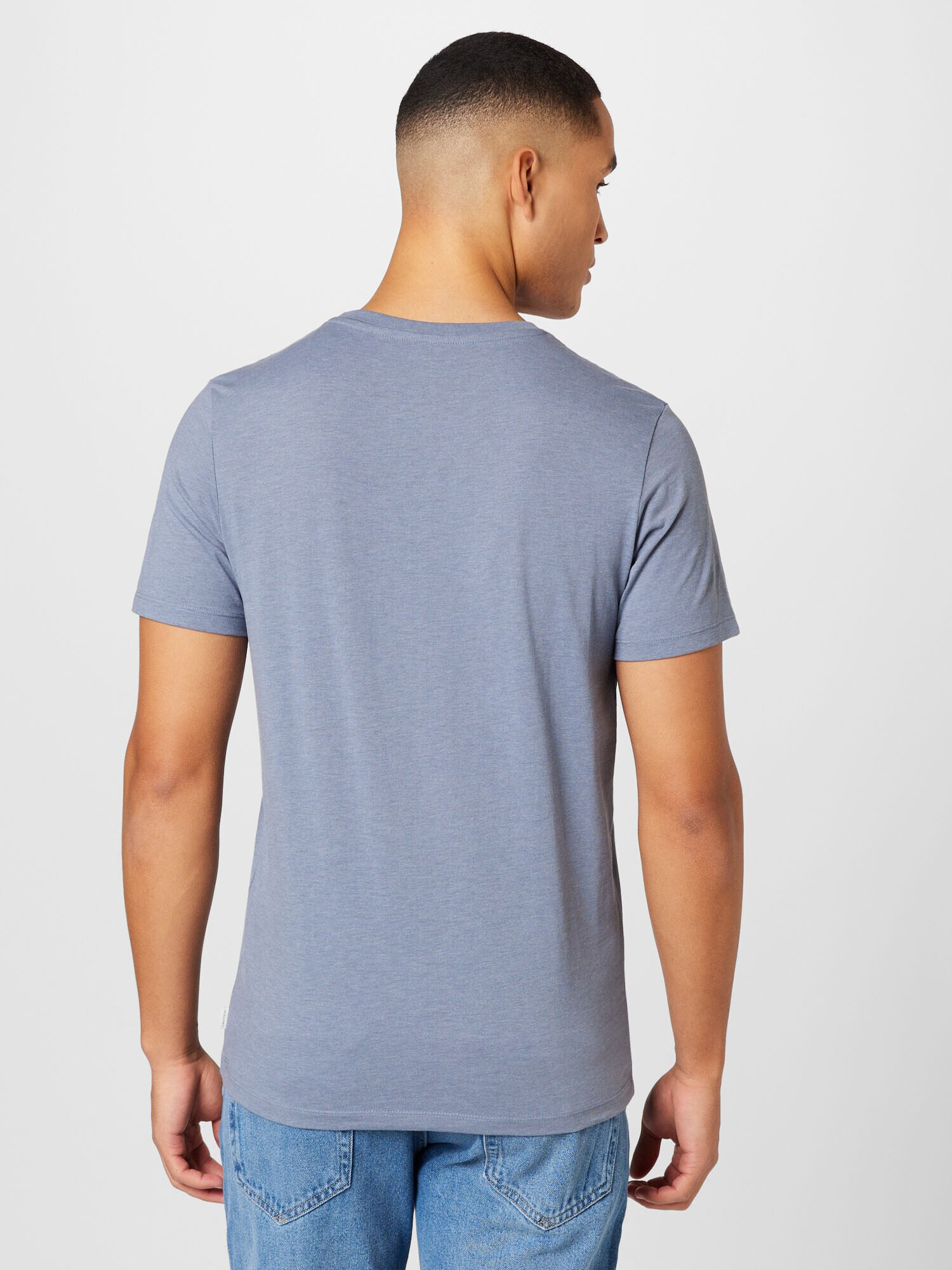 JACK & JONES Tricou gri argintiu - Pled.ro