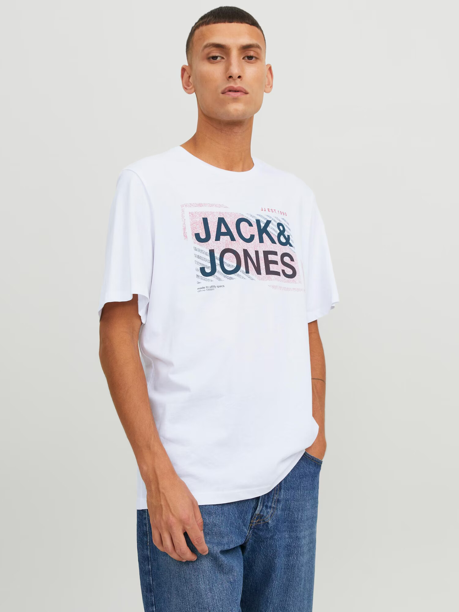 JACK & JONES Tricou 'Kain' verde închis / mai multe culori / negru / alb - Pled.ro