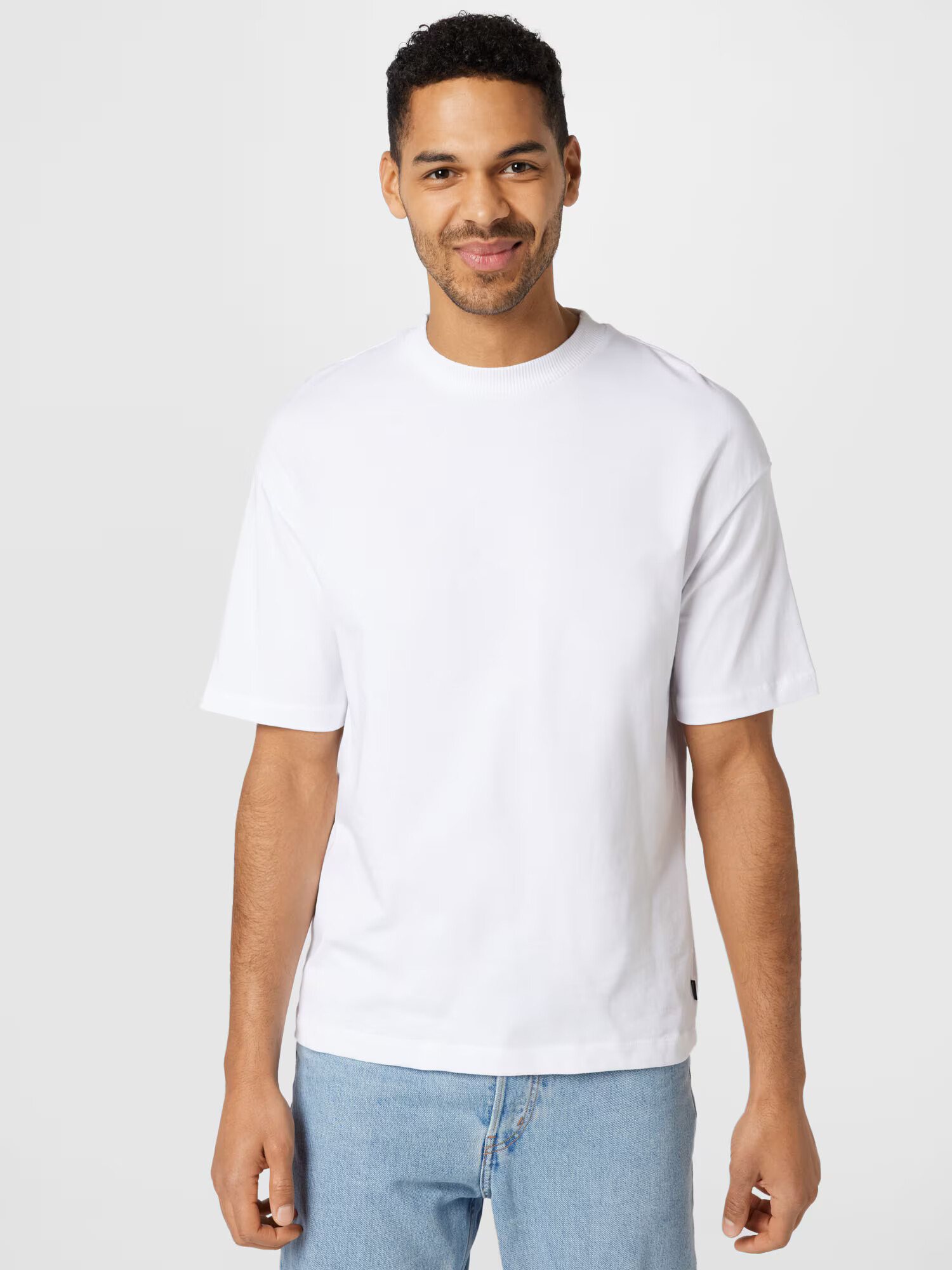 JACK & JONES Tricou 'Kam' alb - Pled.ro