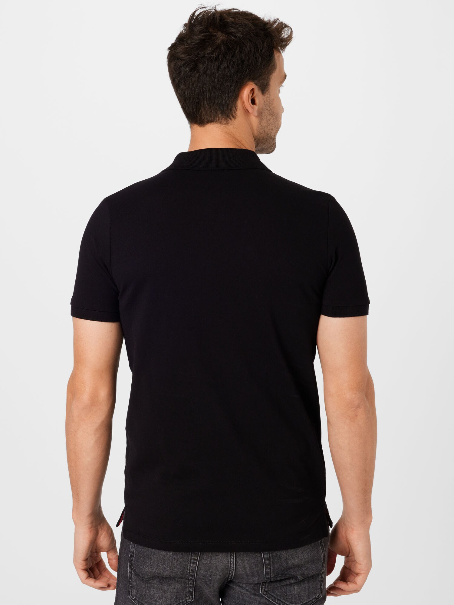 JACK & JONES Tricou 'LEO' roșu / negru / alb - Pled.ro