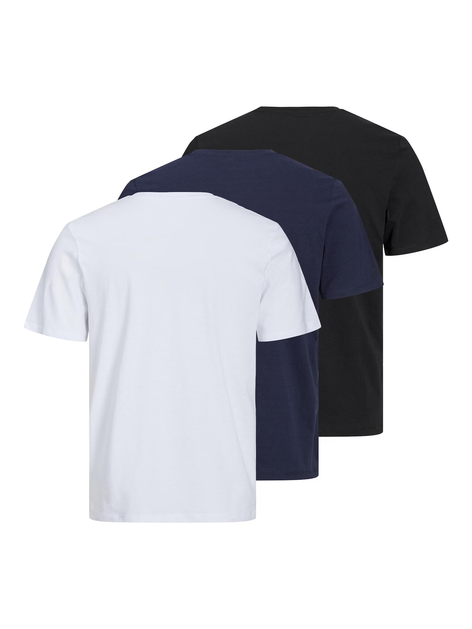 JACK & JONES Tricou 'Loky' albastru închis / negru / alb - Pled.ro