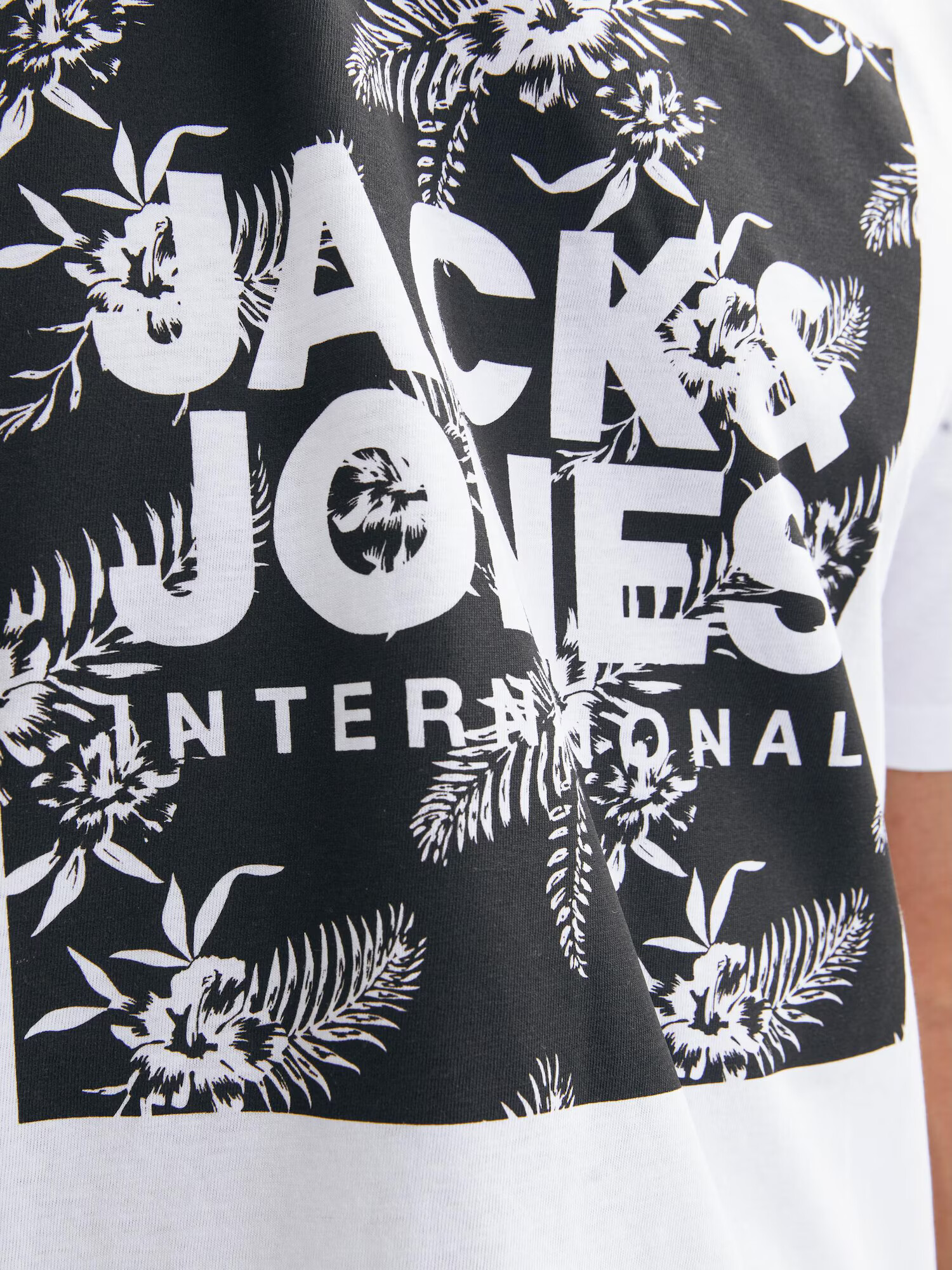 JACK & JONES Tricou 'Loky' albastru închis / negru / alb - Pled.ro