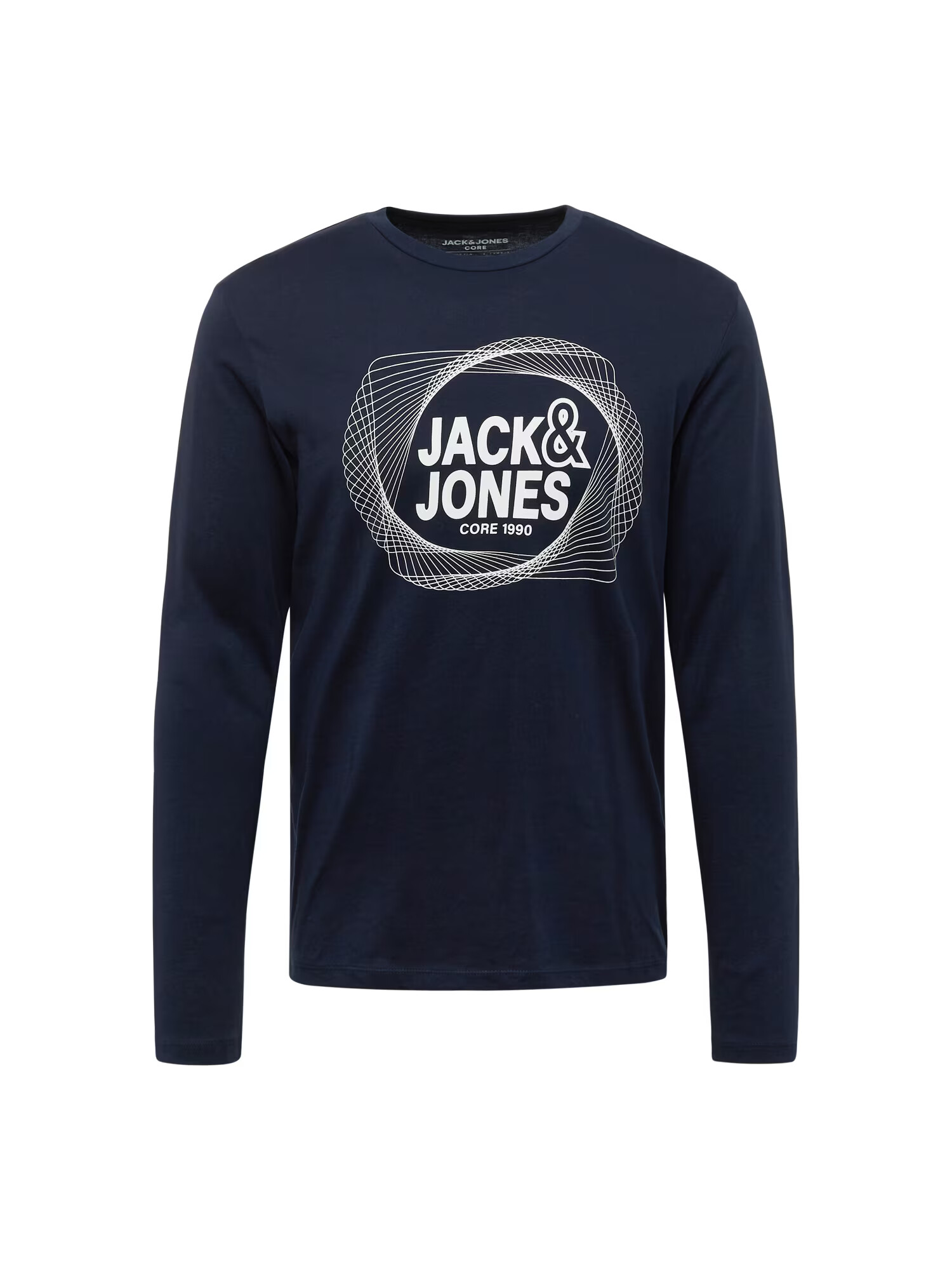 JACK & JONES Tricou 'LUCA' bleumarin / alb - Pled.ro