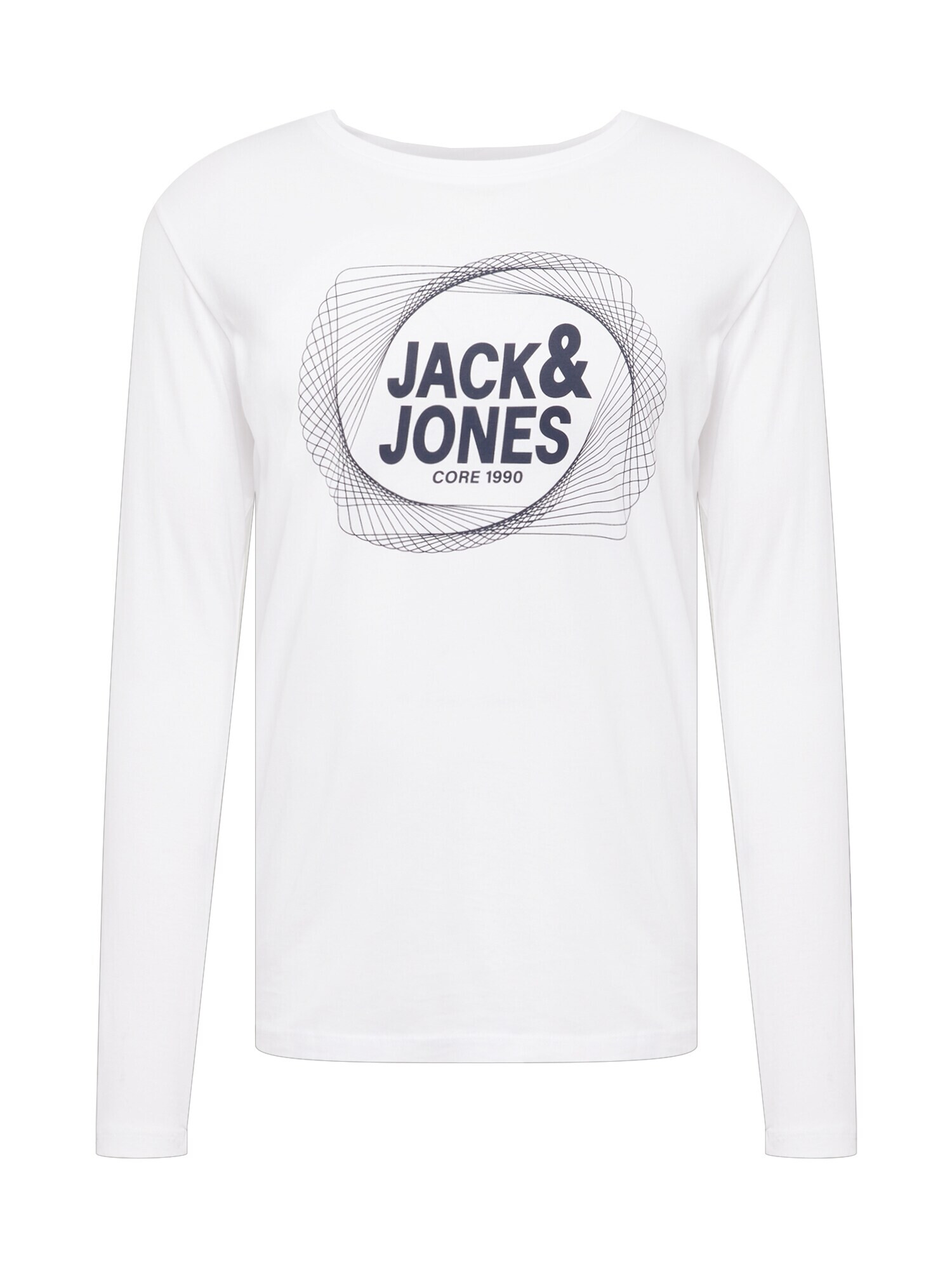 JACK & JONES Tricou 'LUCA' bleumarin / negru / alb - Pled.ro