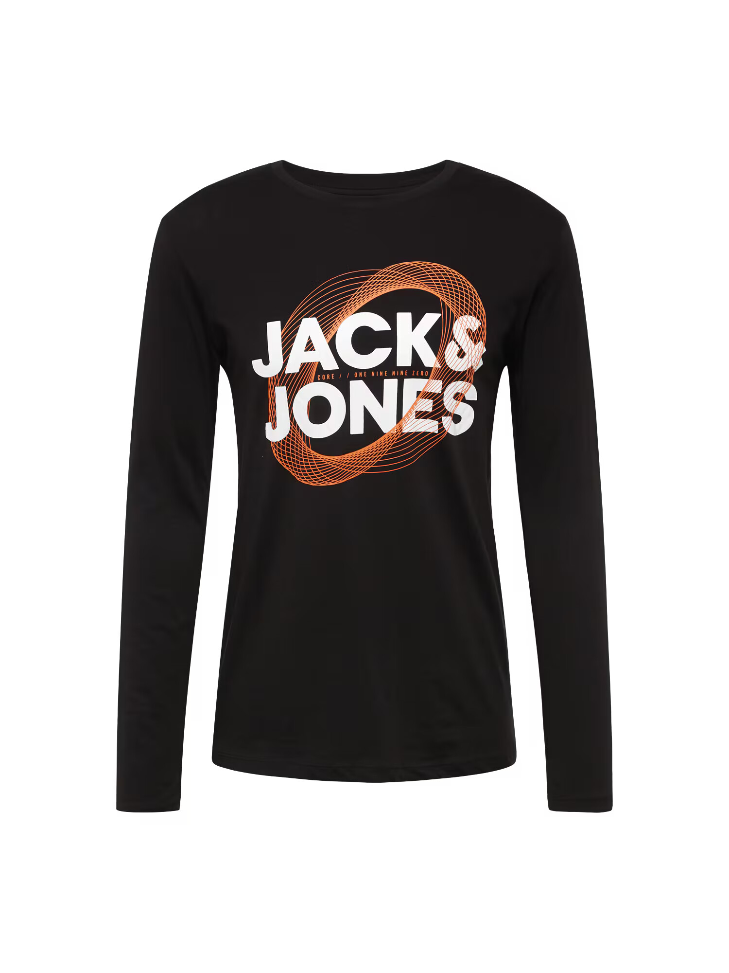 JACK & JONES Tricou 'LUCA' portocaliu / negru / alb - Pled.ro