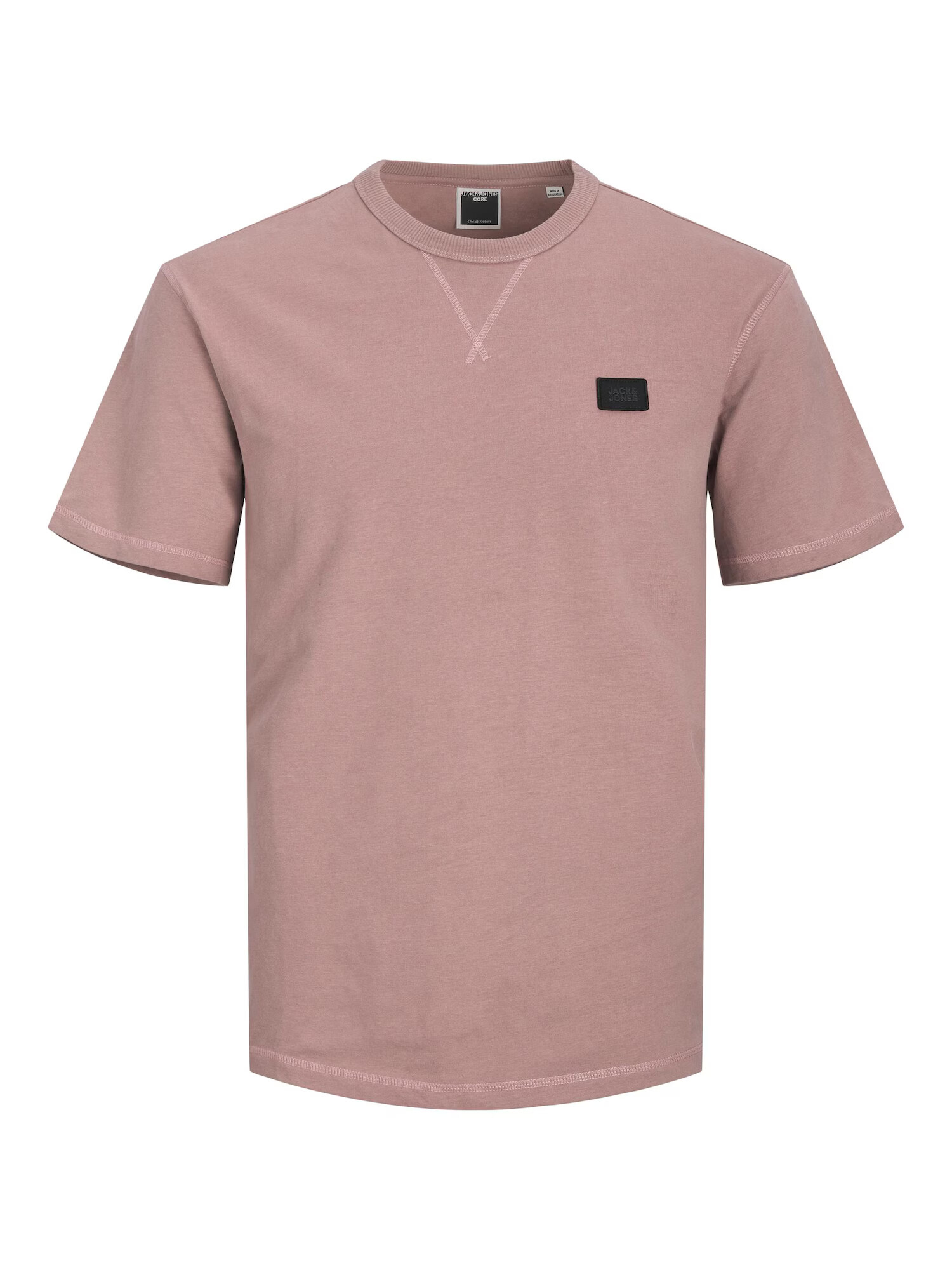 JACK & JONES Tricou mauve / negru - Pled.ro