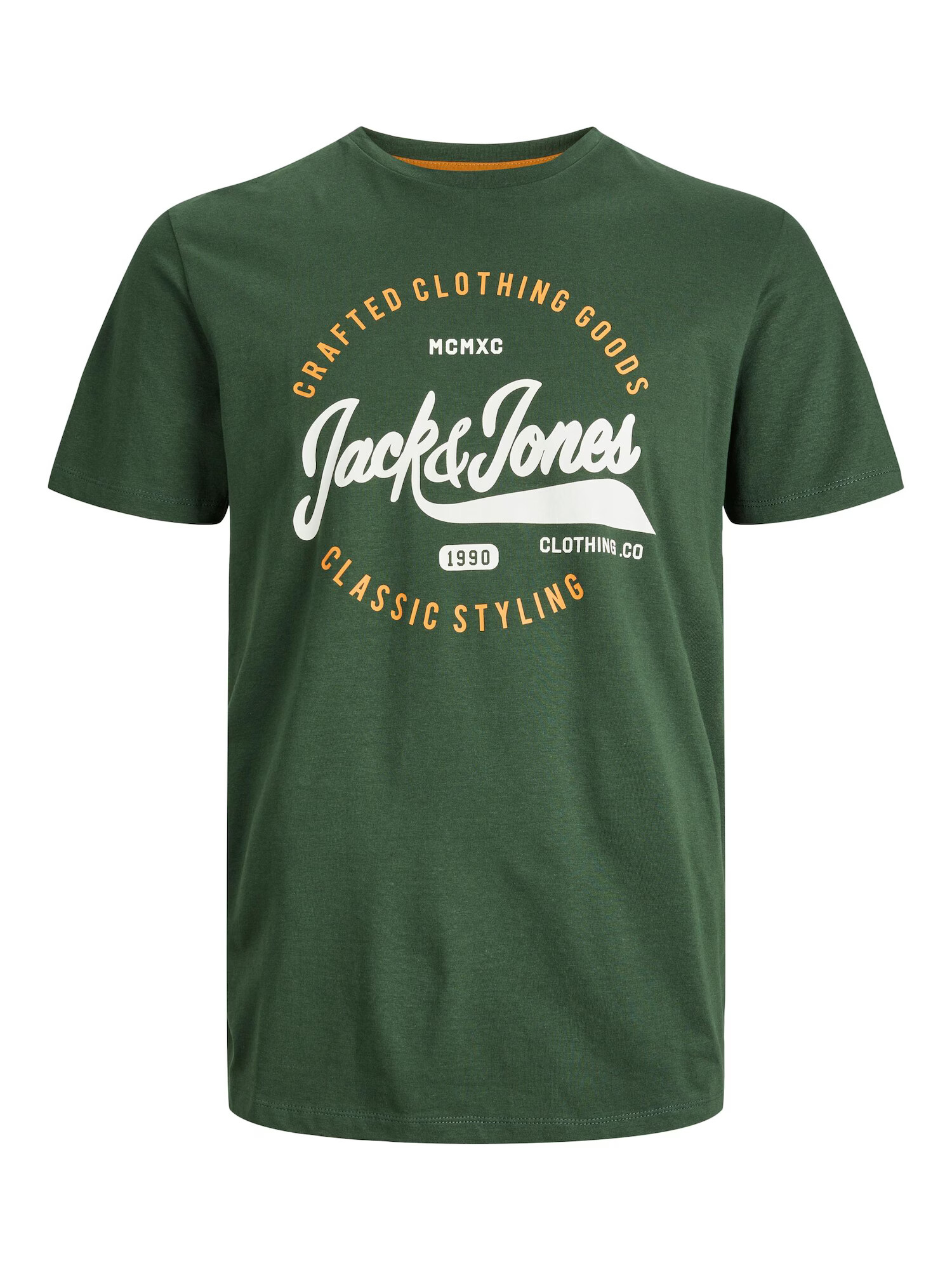 JACK & JONES Tricou 'MIKK' albastru marin / verde / negru / alb - Pled.ro