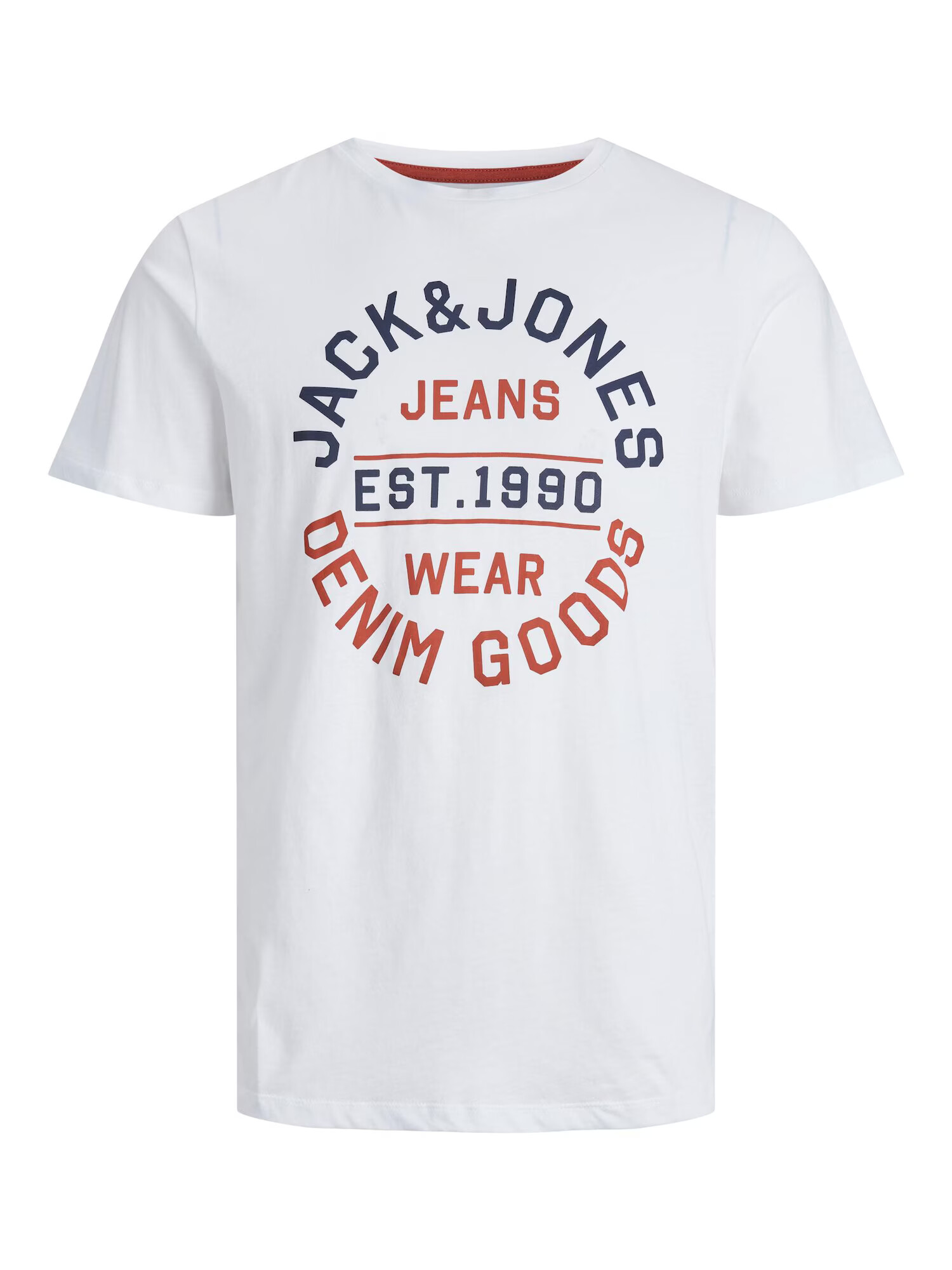 JACK & JONES Tricou 'MIKK' bleumarin / galben curry / negru / alb - Pled.ro