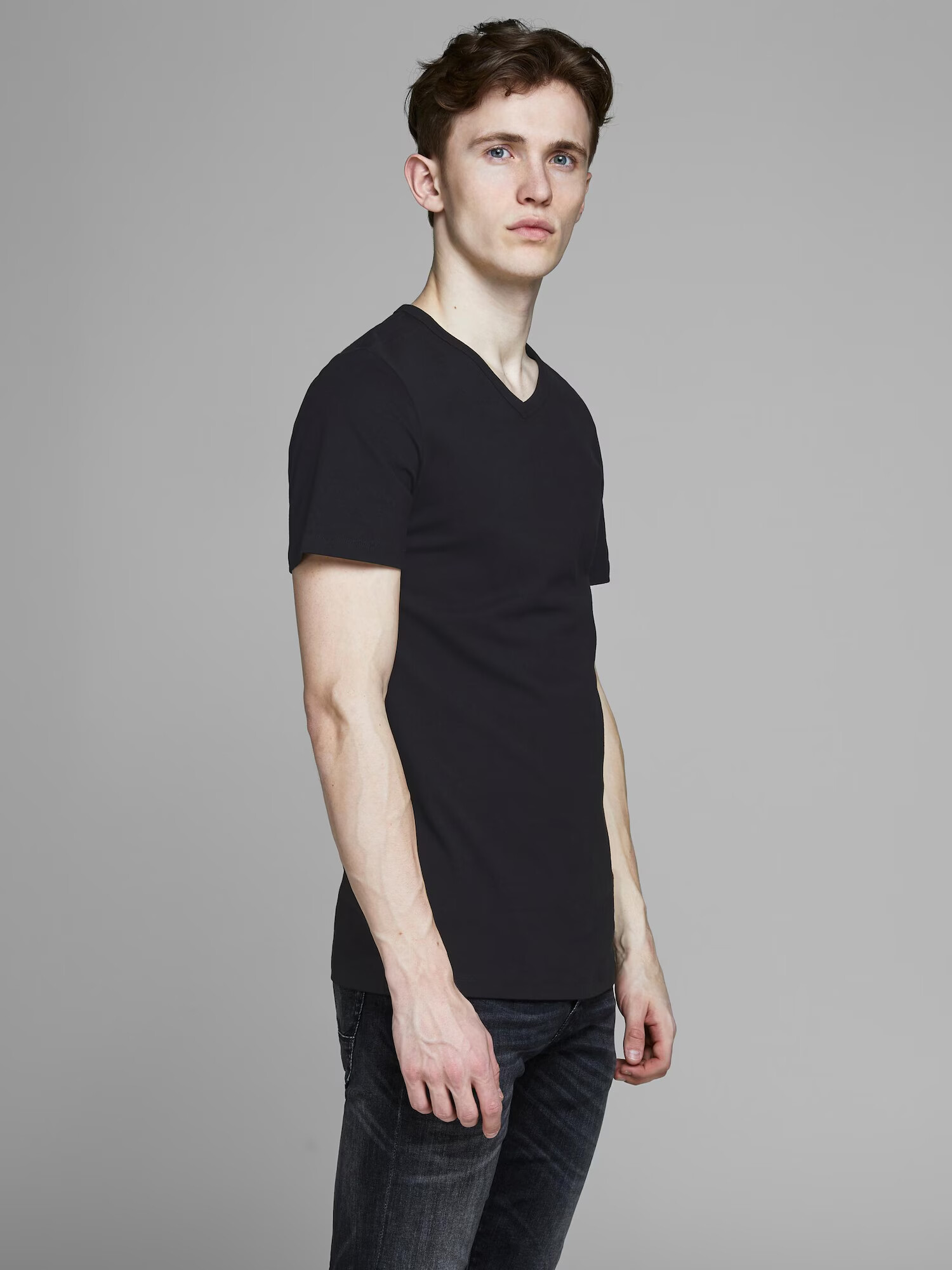 JACK & JONES Tricou negru - Pled.ro