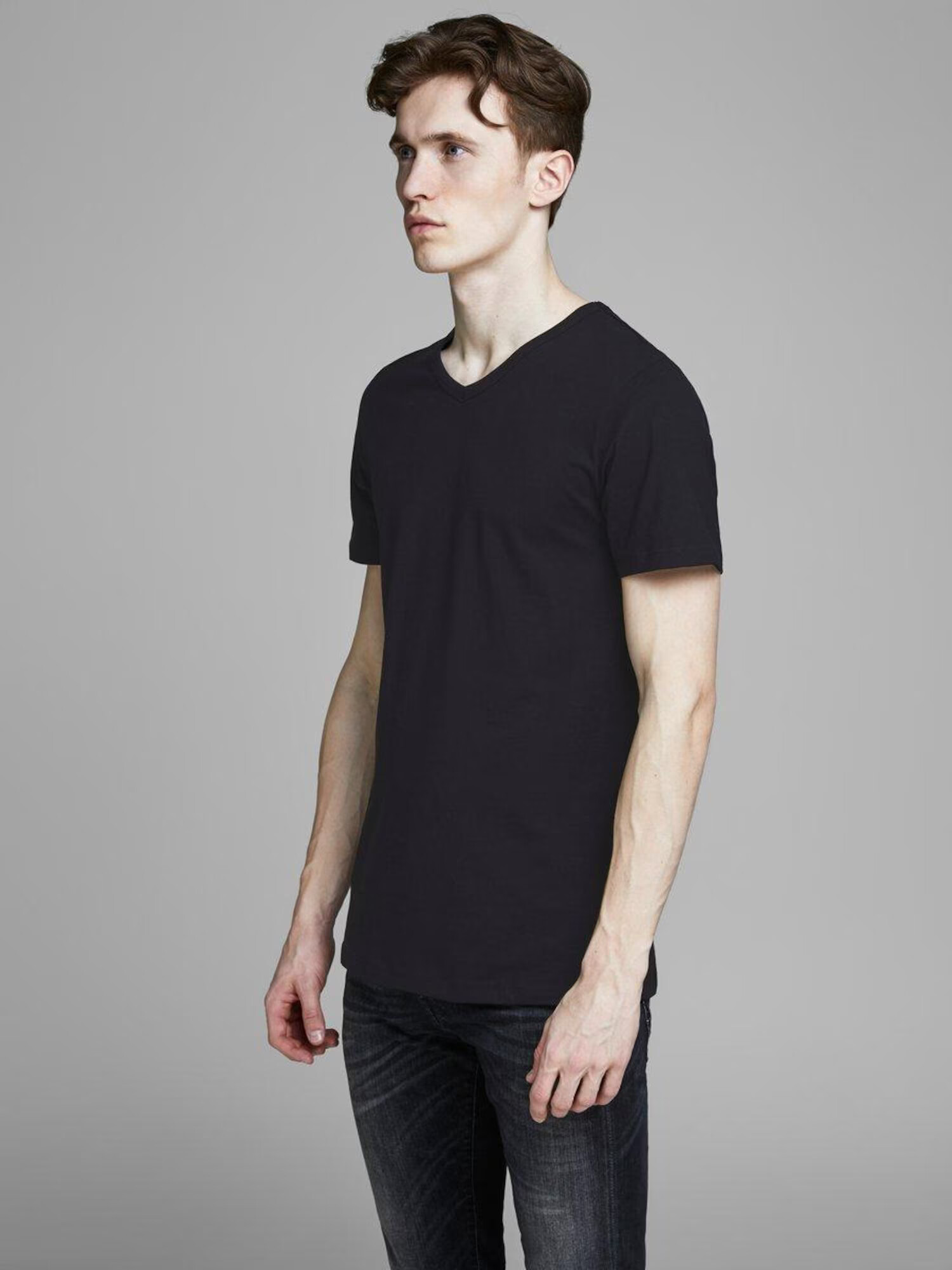 JACK & JONES Tricou negru - Pled.ro