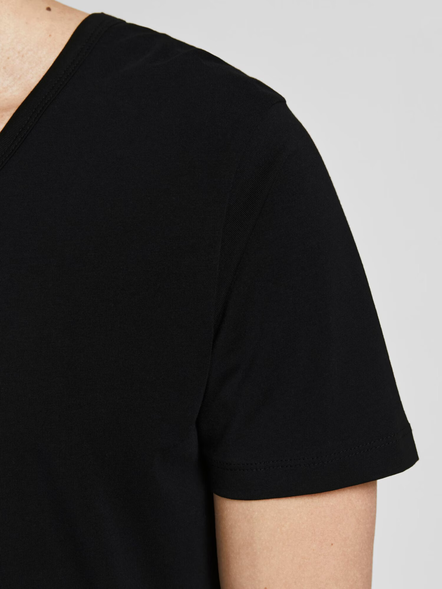 JACK & JONES Tricou negru - Pled.ro