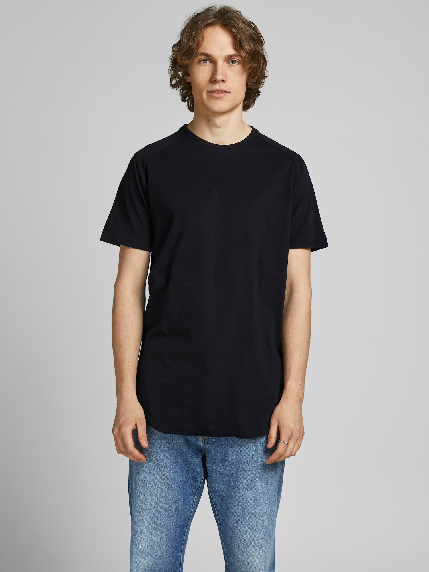 JACK & JONES Tricou negru - Pled.ro