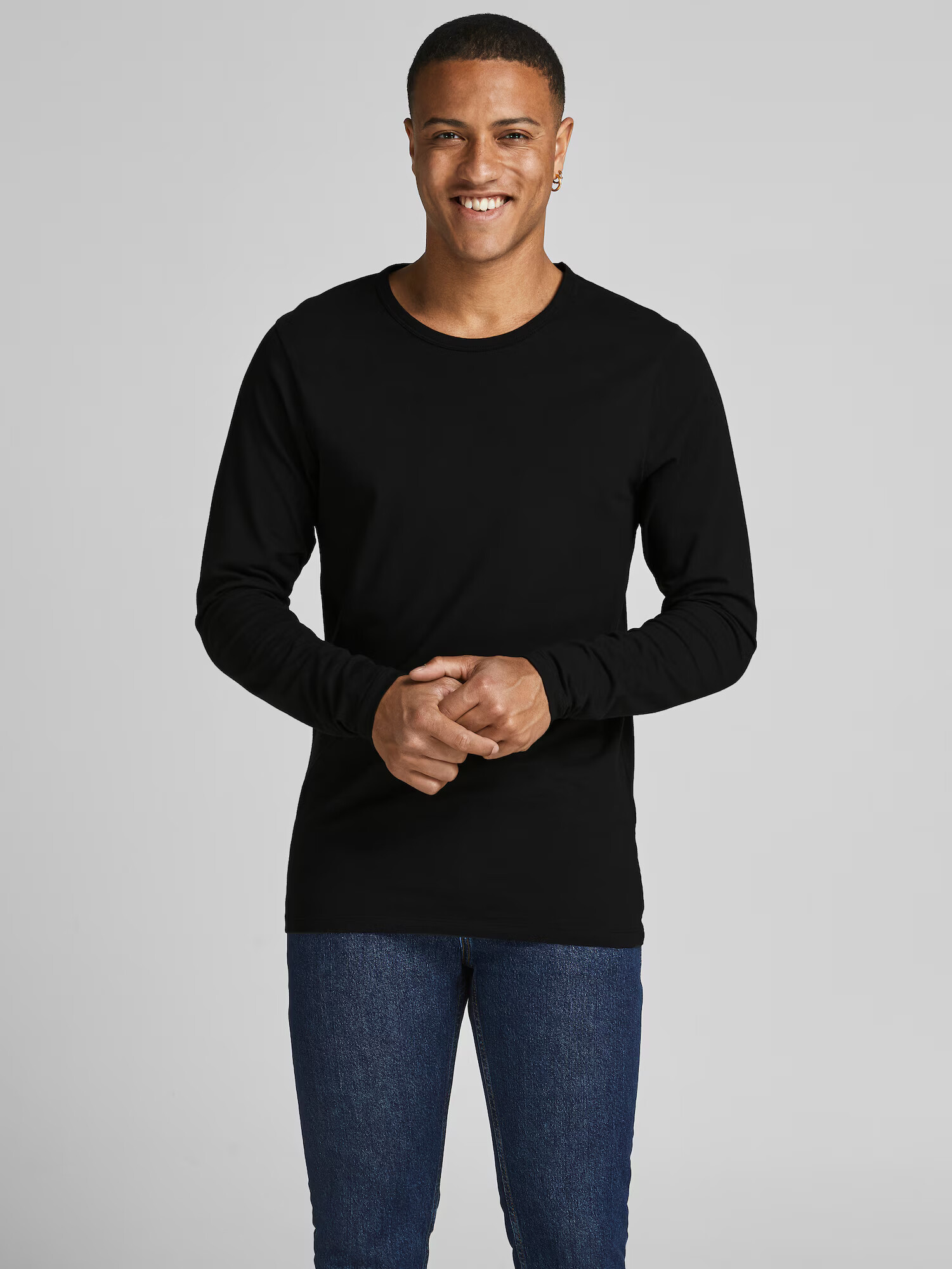 JACK & JONES Tricou negru - Pled.ro