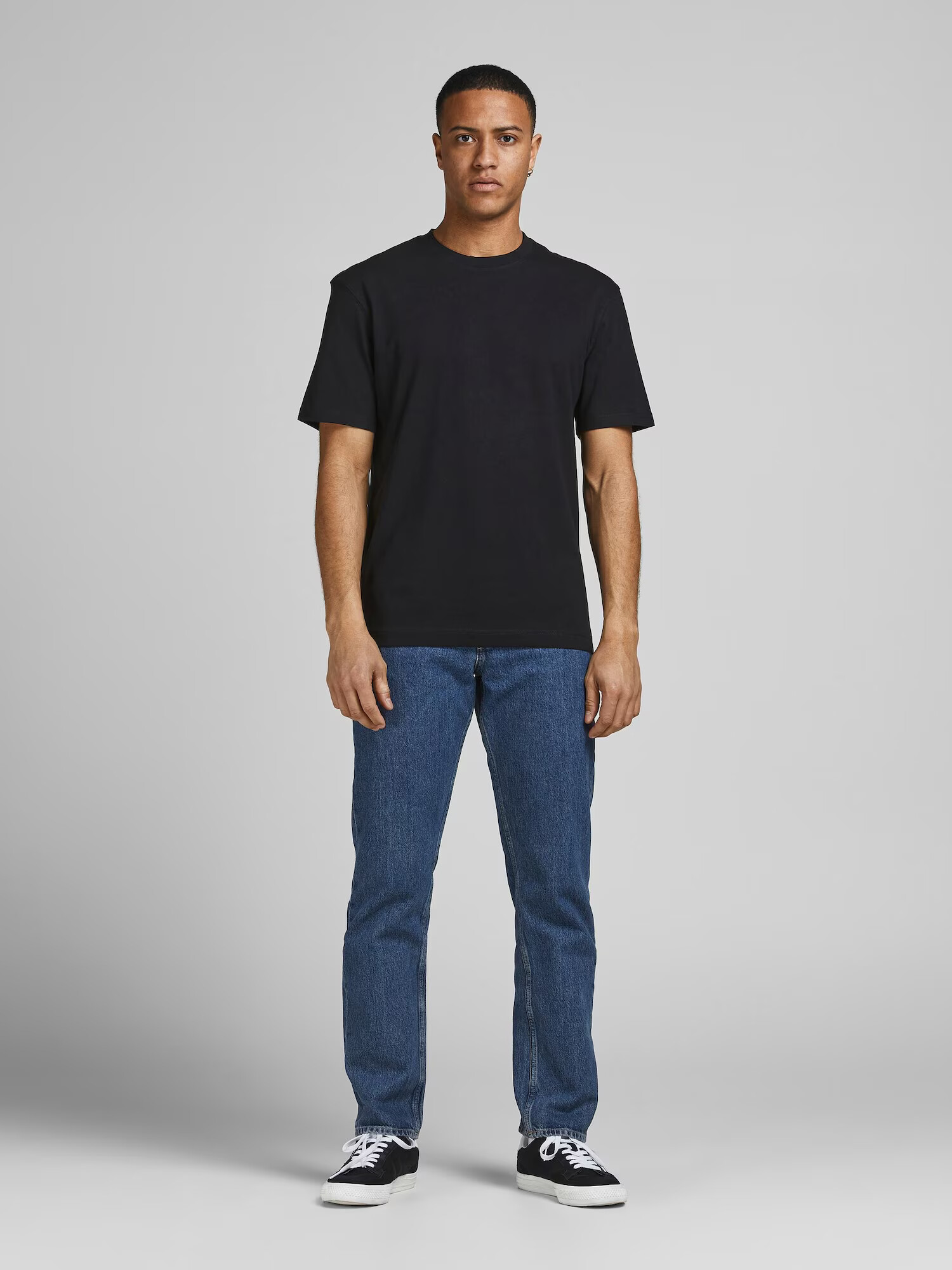 JACK & JONES Tricou negru - Pled.ro