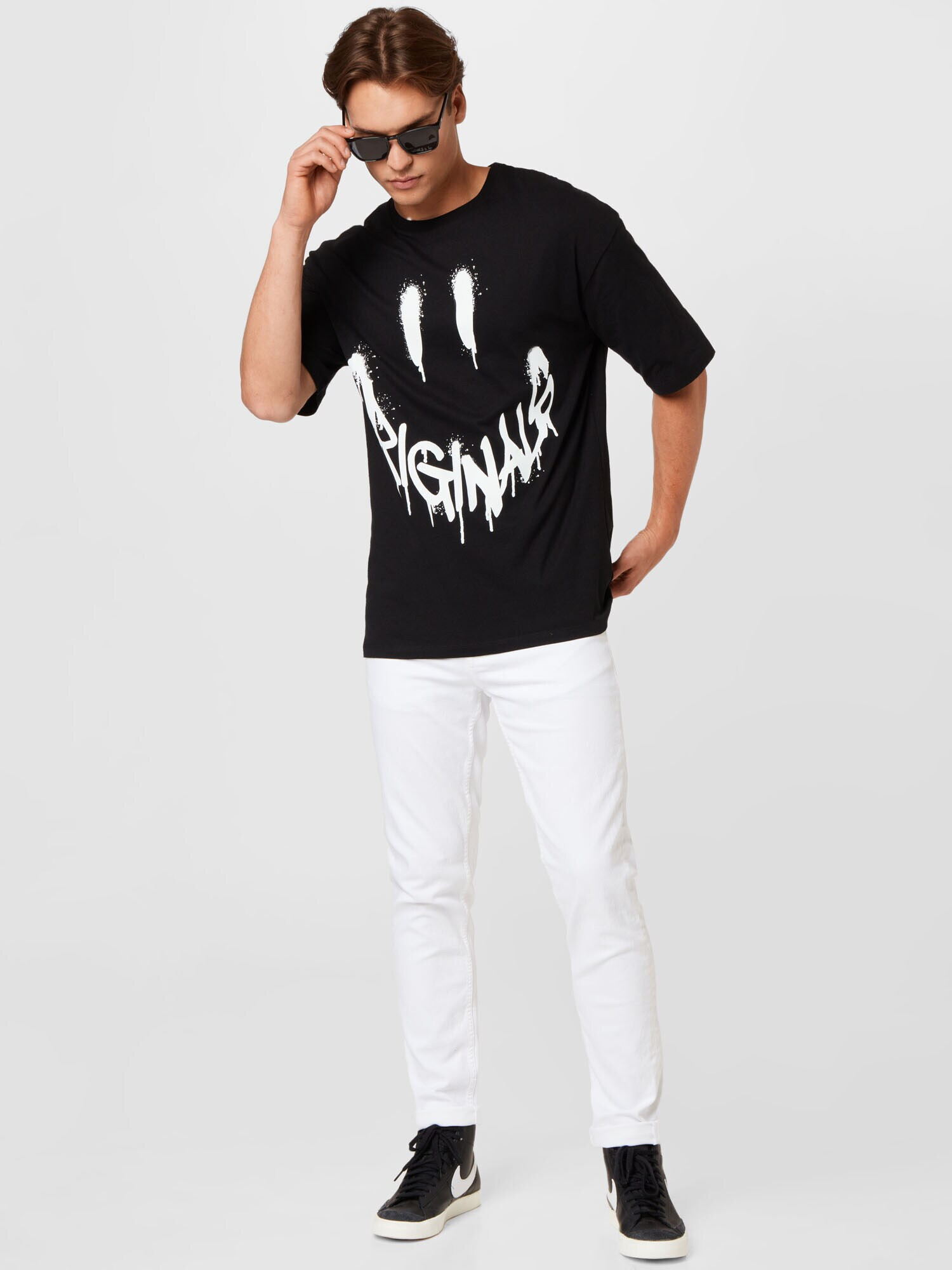 JACK & JONES Tricou negru - Pled.ro