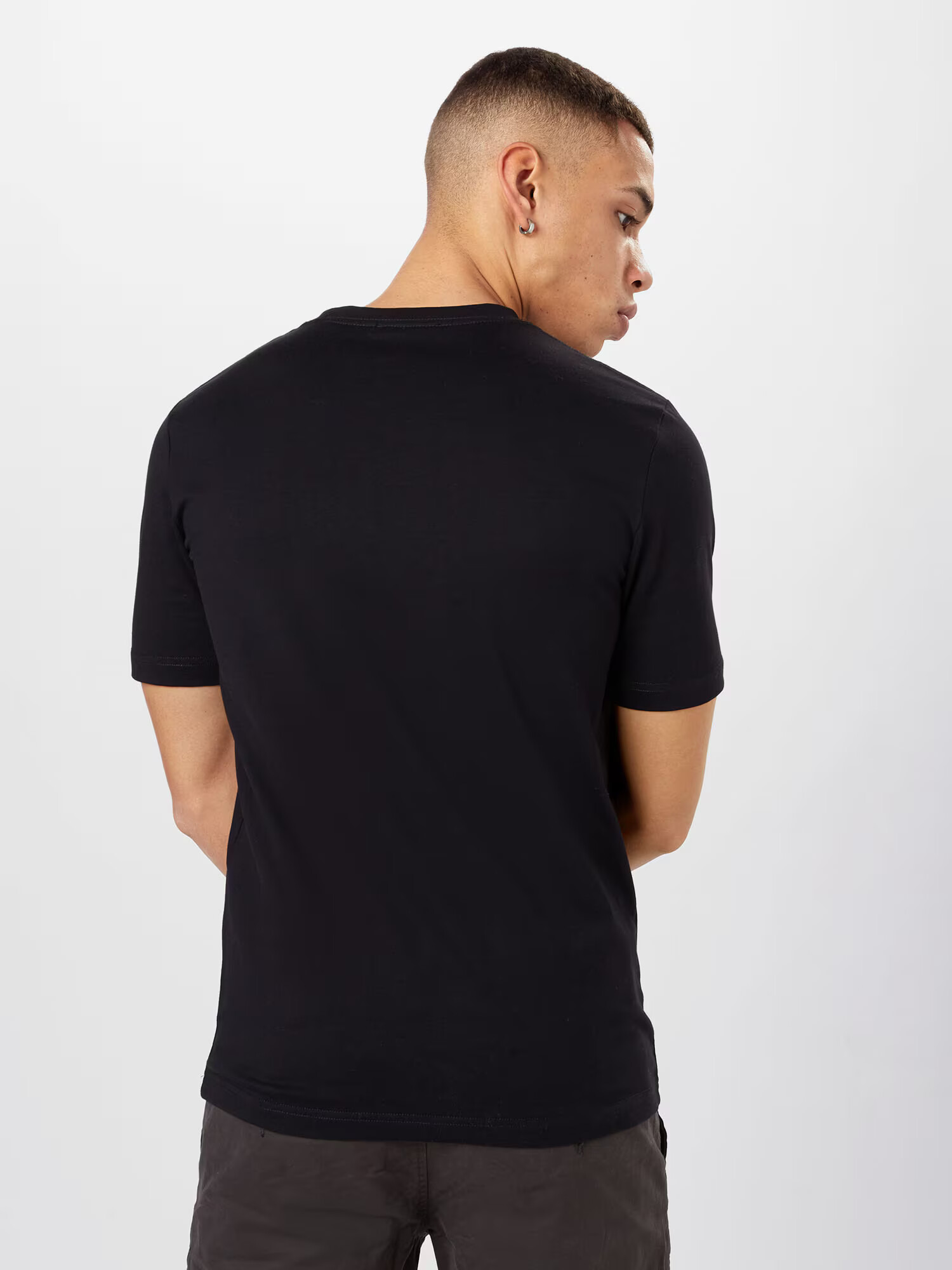 JACK & JONES Tricou negru - Pled.ro