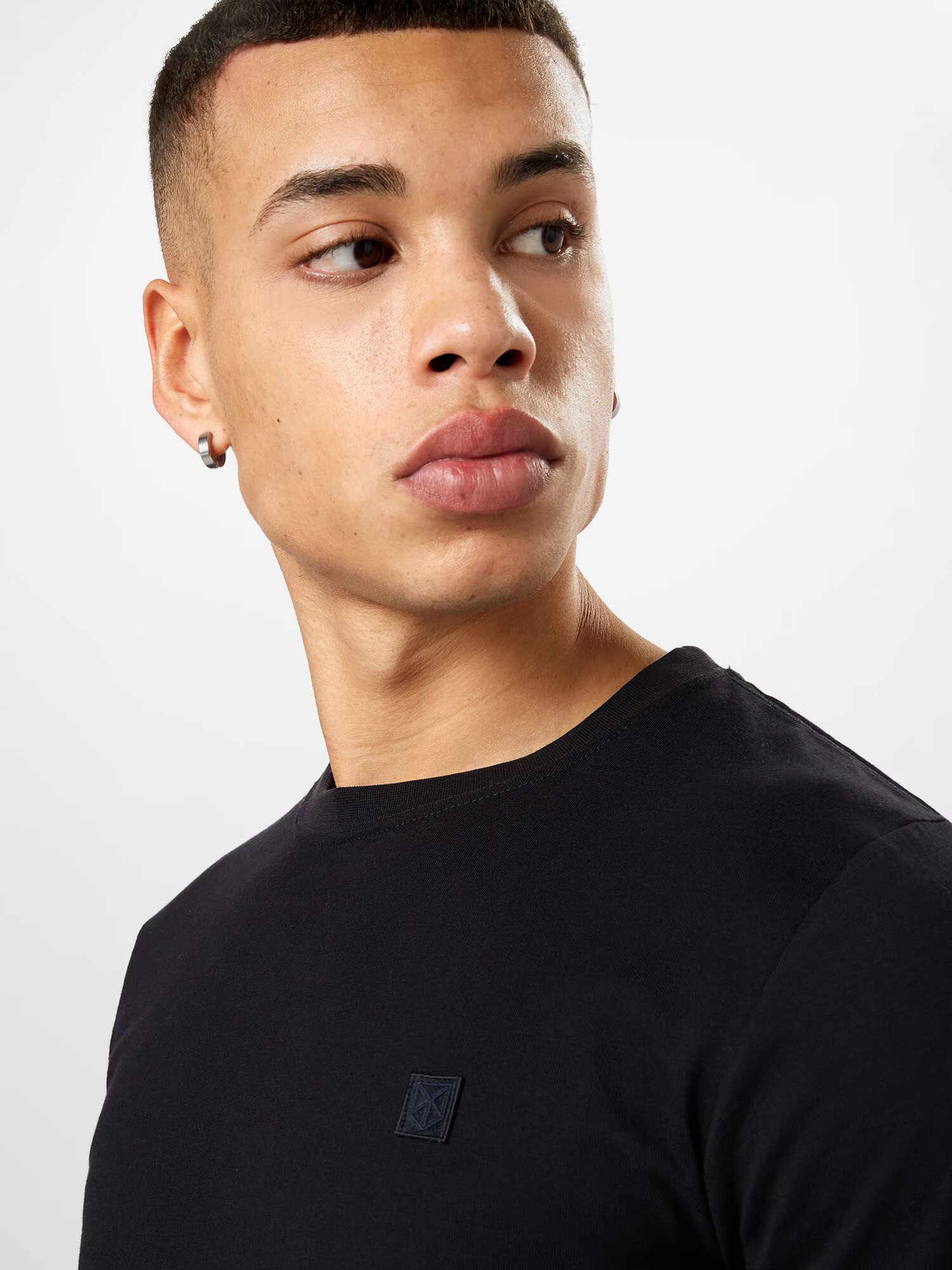 JACK & JONES Tricou negru - Pled.ro