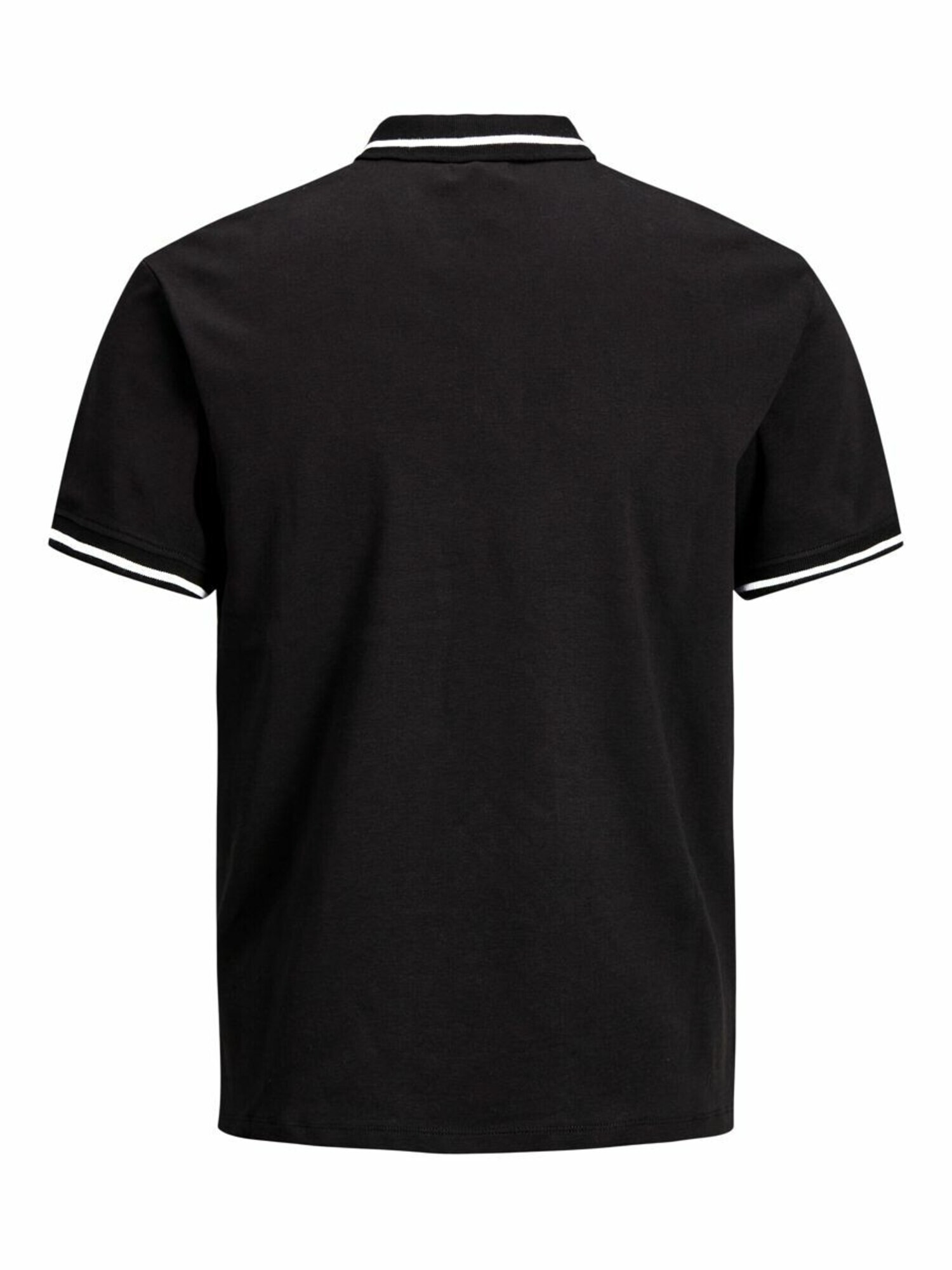 JACK & JONES Tricou negru / alb - Pled.ro