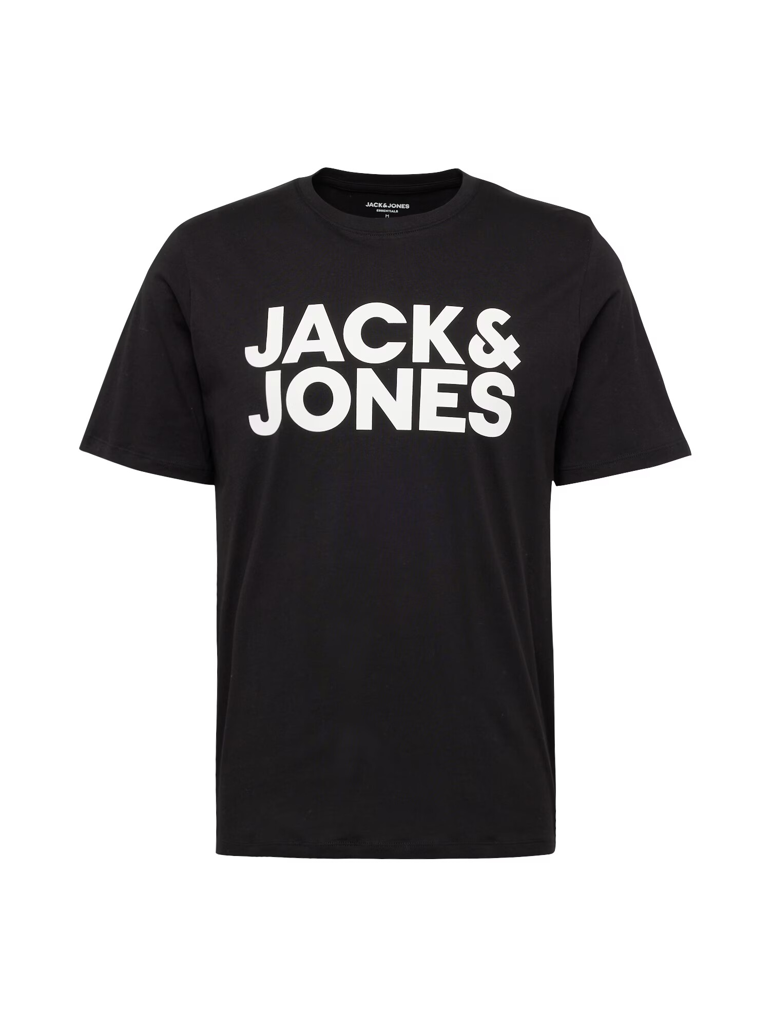 JACK & JONES Tricou negru / alb - Pled.ro