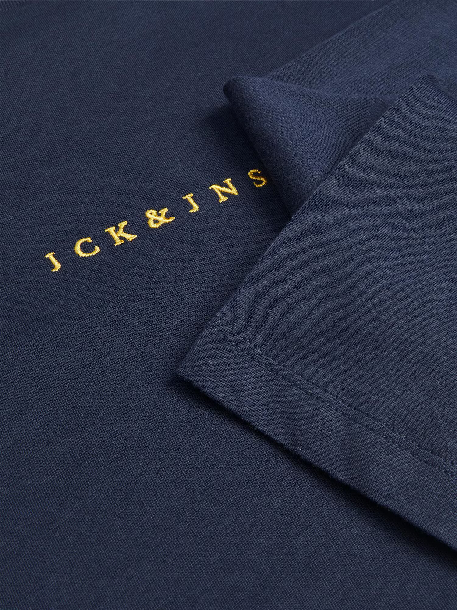 JACK & JONES Tricou 'New State' bleumarin / galben deschis - Pled.ro