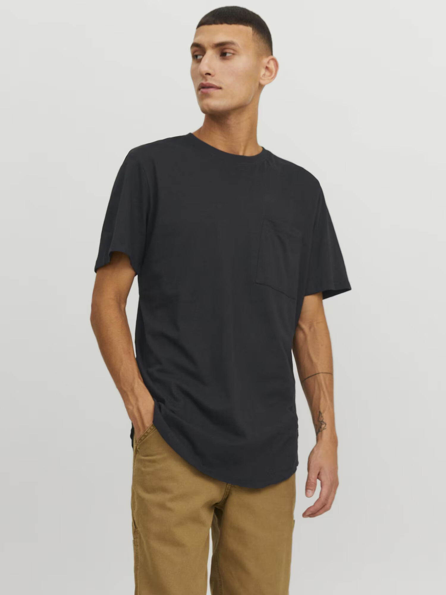 JACK & JONES Tricou 'Noa' negru - Pled.ro